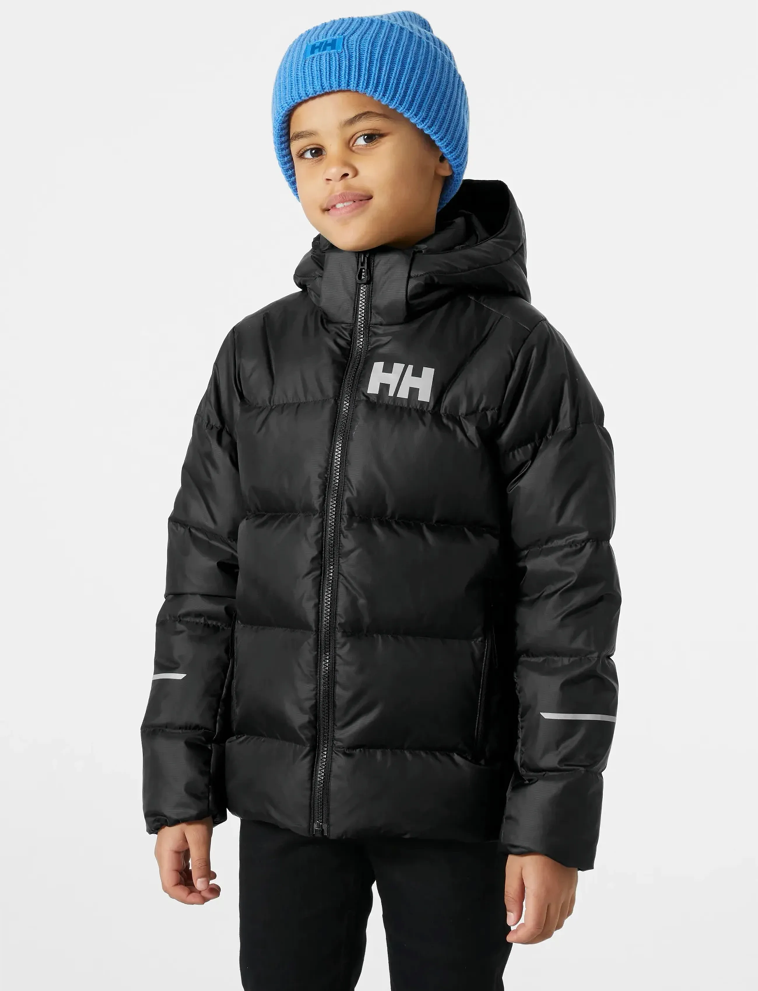 Helly Hansen Jr Isfjord Down Jacket 2.0, 146, Black, Jakker Og Frakker > Puffer Og Vatterede, Børn