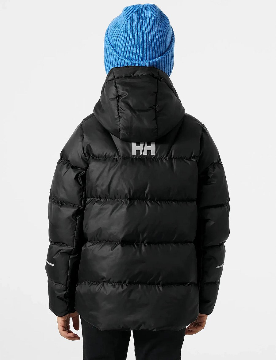 Helly Hansen - JR ISFJORD DOWN JACKET 2.0 - isolierte jacken - black - 3
