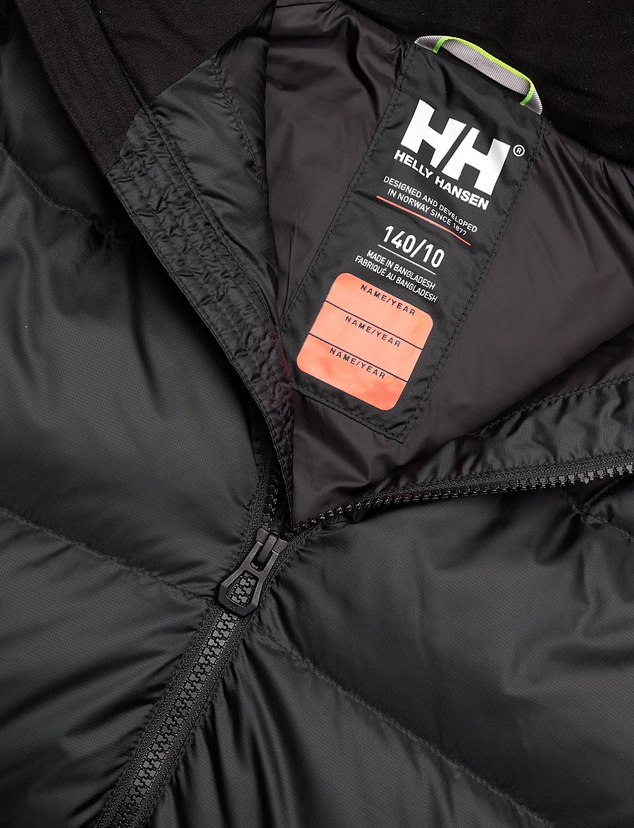 Helly Hansen - JR ISFJORD DOWN JACKET 2.0 - isolierte jacken - black - 4