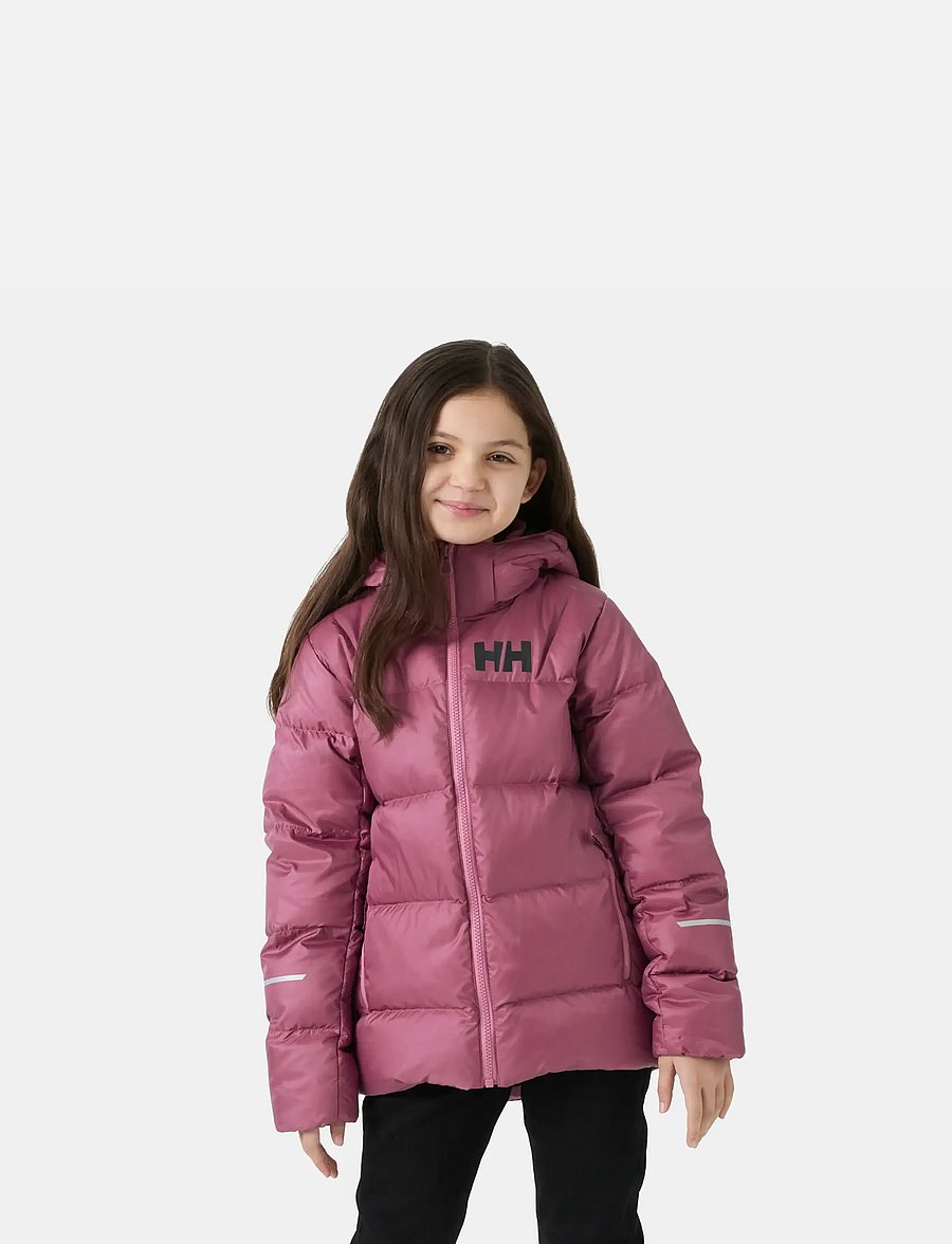 Helly Hansen - JR ISFJORD DOWN JACKET 2.0 - viršutiniai drabužiai - wildberry - 0