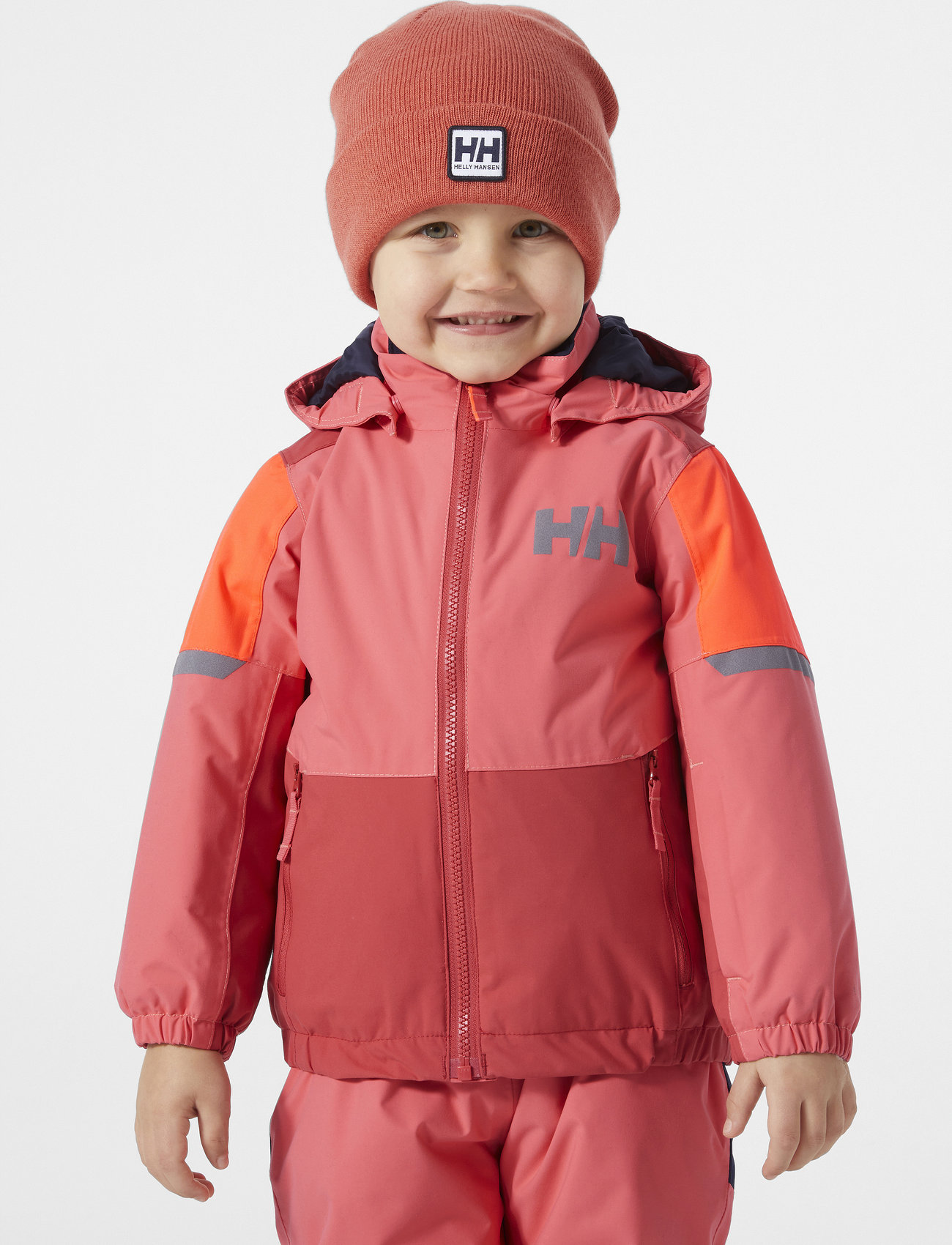 Helly Hansen - K RIDER 2.0 INS JACKET - ski jackets - poppy red - 1