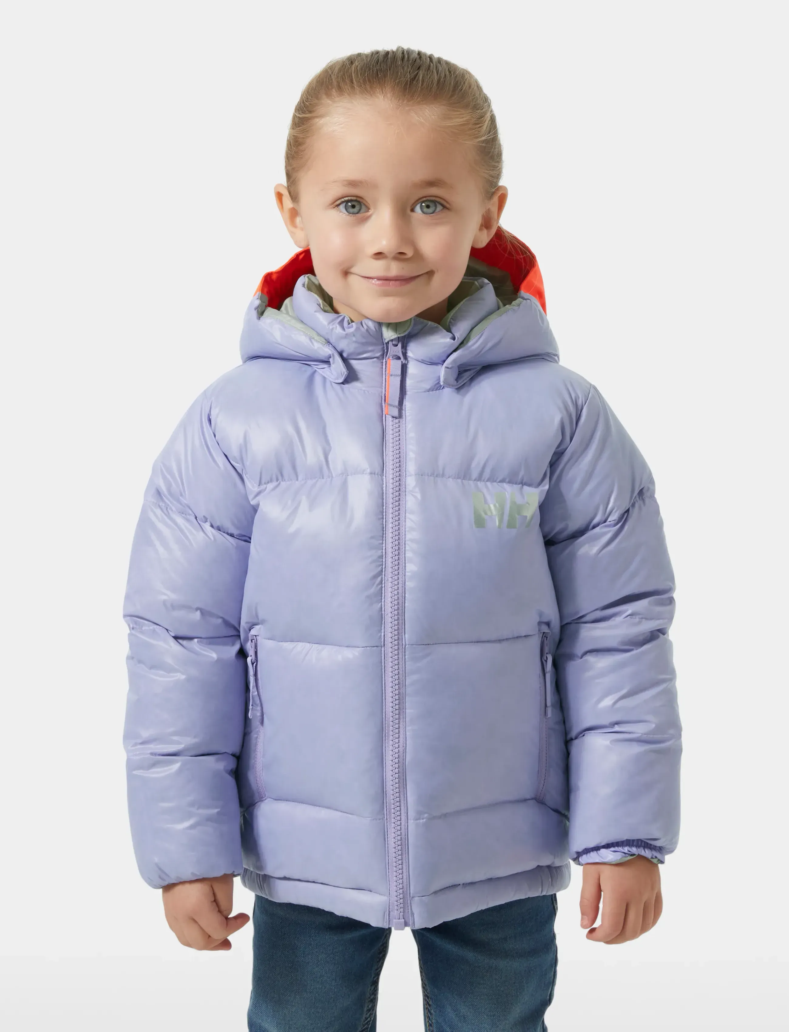Helly Hansen K Isfjord Down Jacket, 104, Purple, Jakker Og Frakker > Puffer Og Vatterede, Børn