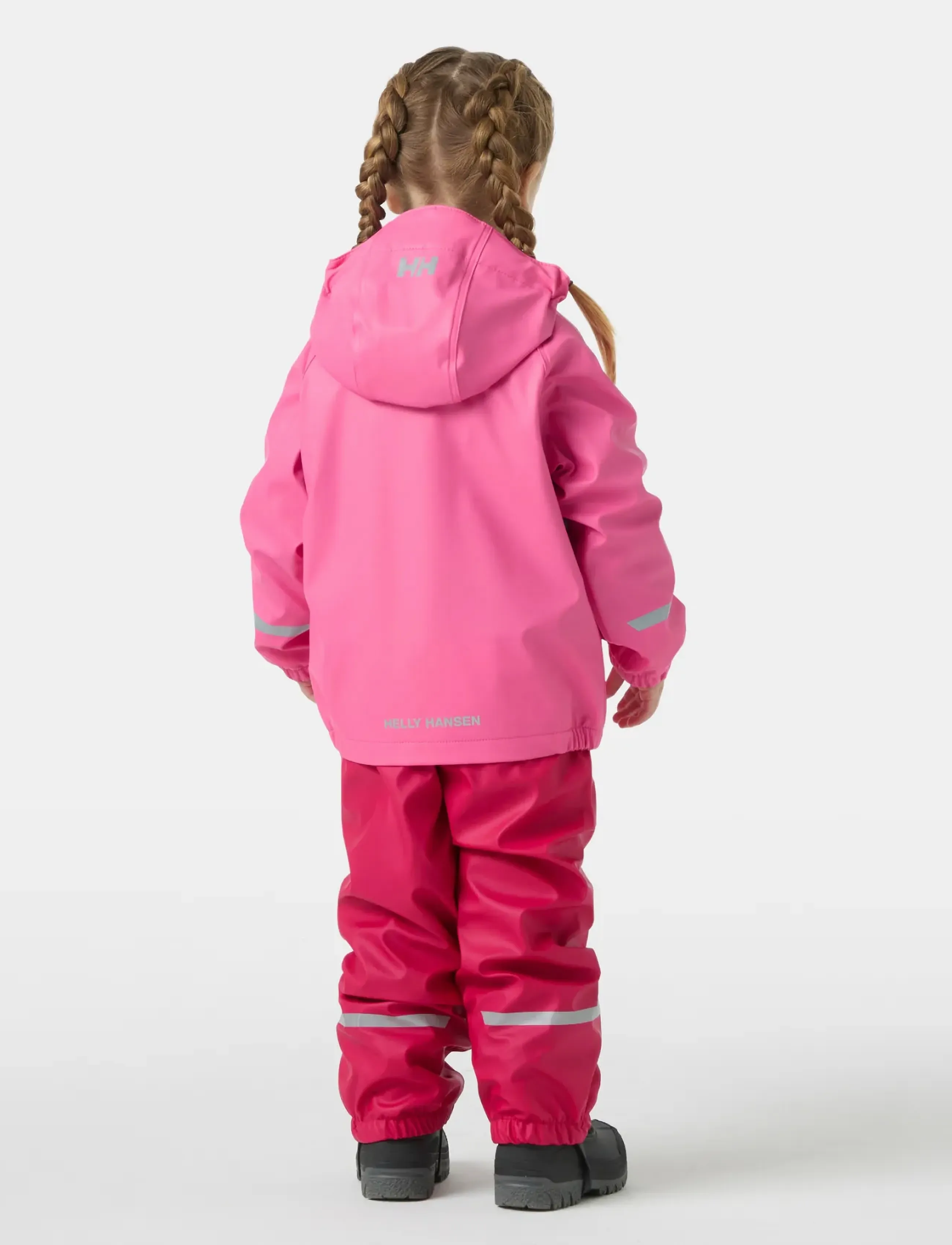 Helly Hansen - K BERGEN FLEECE PU RAINSET 2.0 - Üleriided - cranberry - 3
