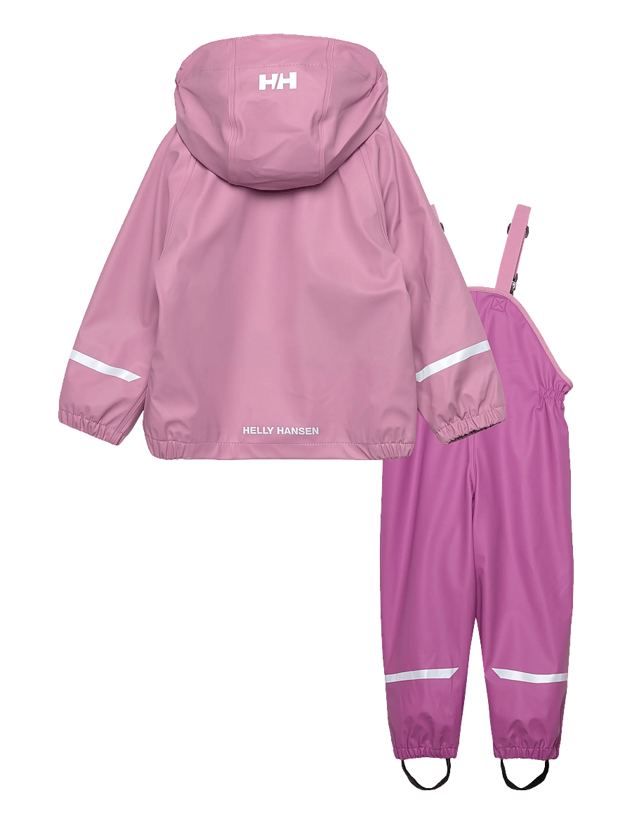 Helly Hansen - K BERGEN FLEECE PU RAINSET 2.0 - meta pink - 2