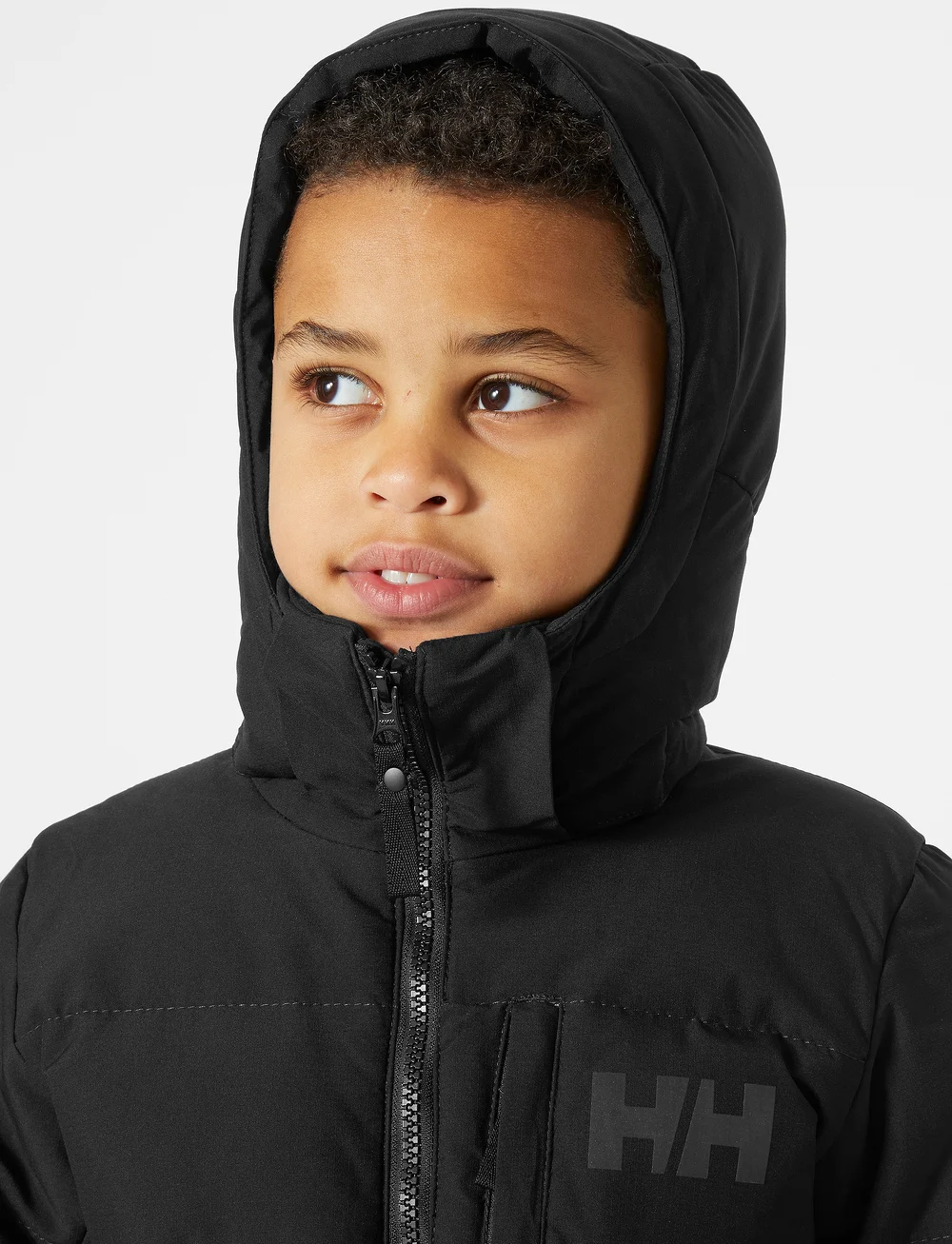 Helly Hansen - JR NORD PUFFY PARKA - isolerede jakker - black - 5