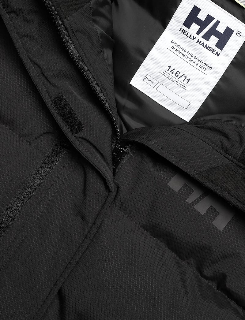 Helly Hansen - JR GIRL ADORE PUFFY PARKA - isolerade jackor - black - 2