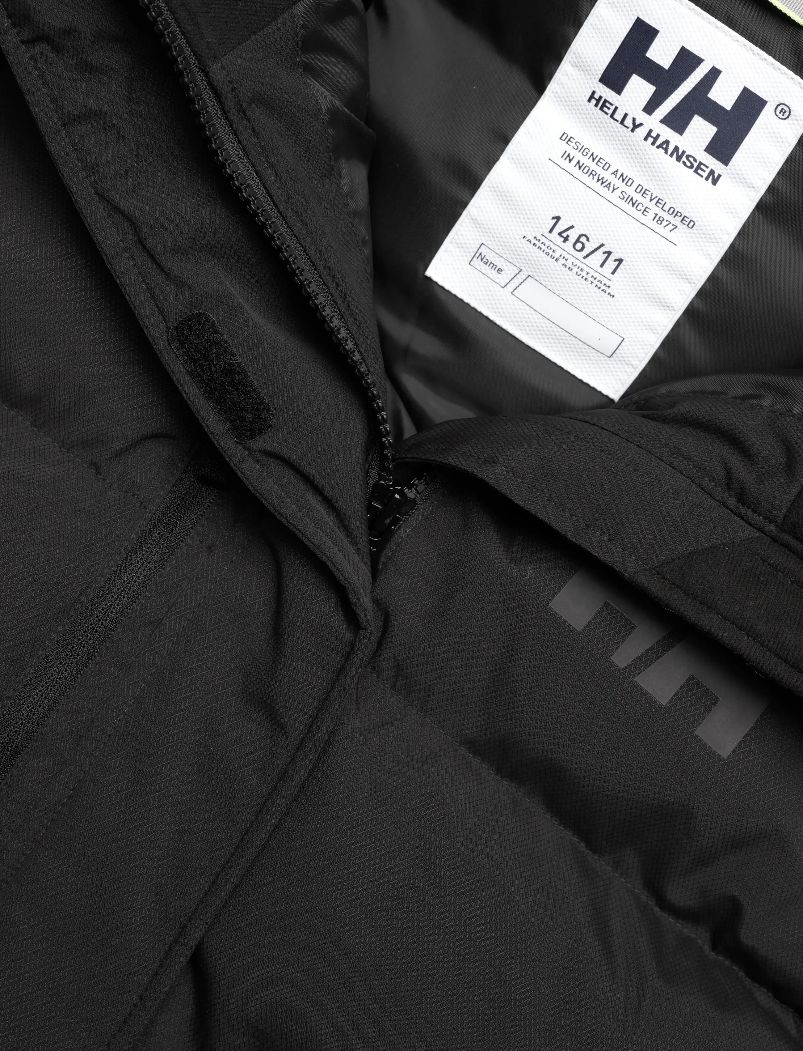 Helly Hansen - JR ADORE PUFFY PARKA - gewatteerde jassen - black - 2