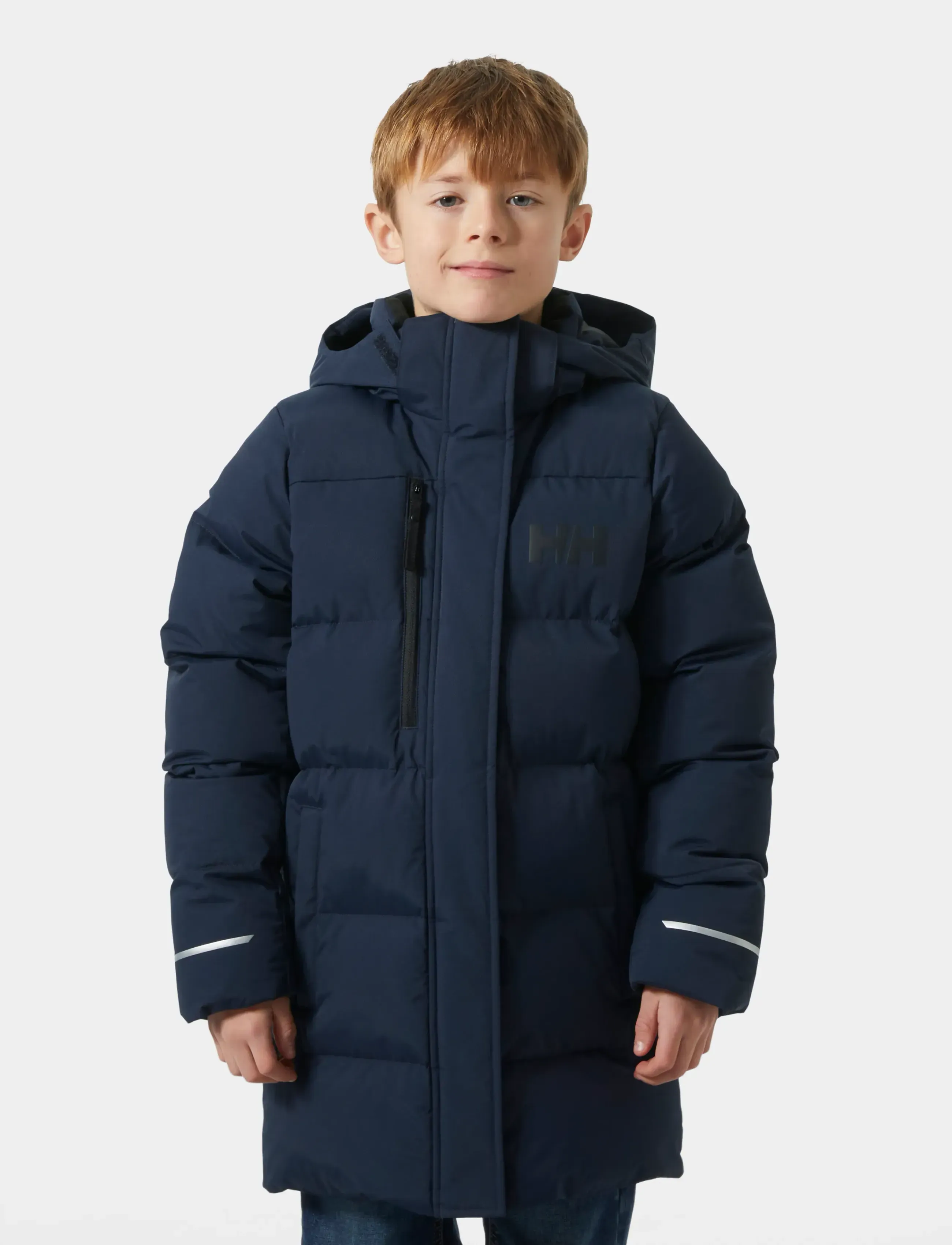 Helly Hansen Jr Girl Adore Puffy Parka, Børn, Puffy Parka, Navy, Str: 164