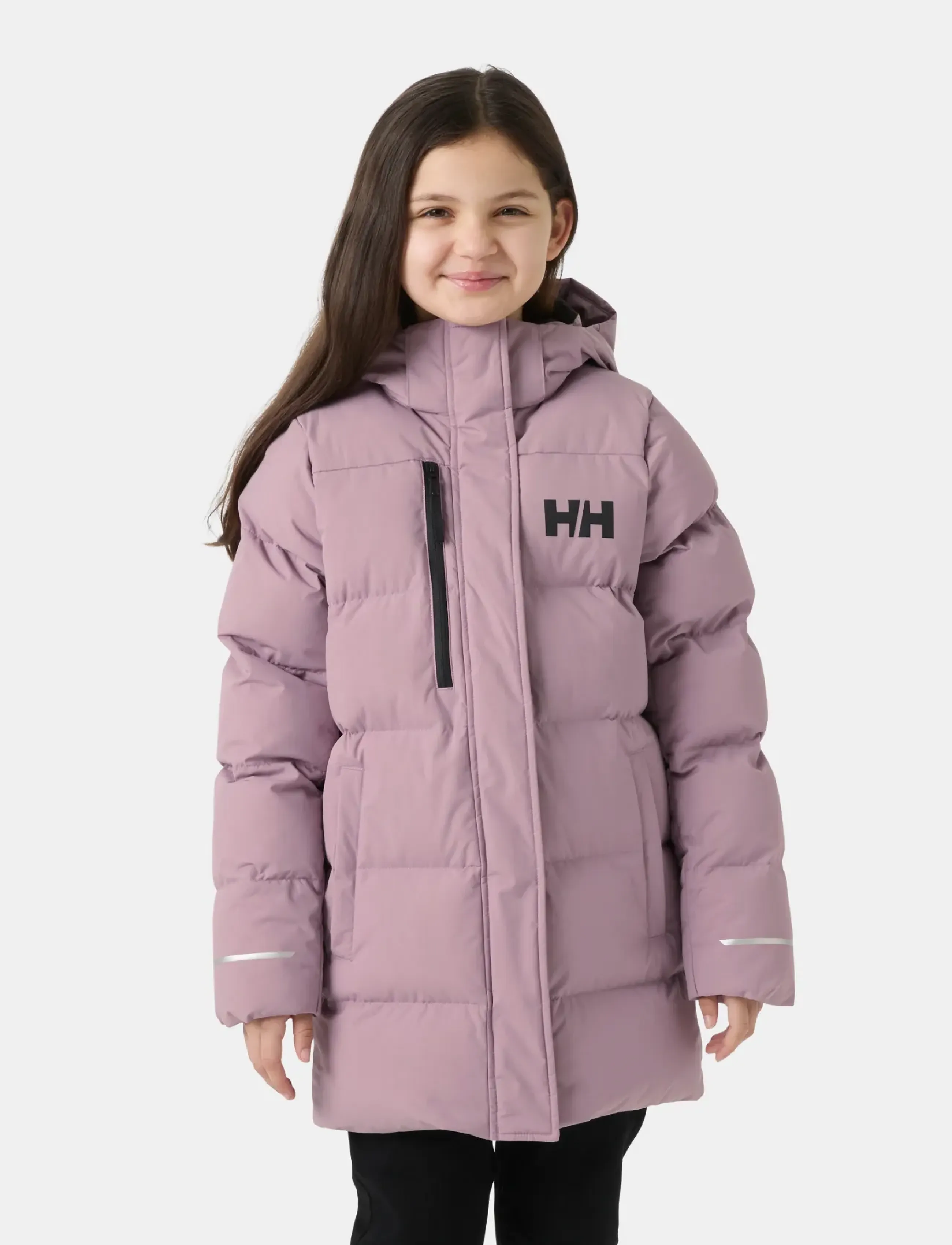 Helly Hansen - JR ADORE PUFFY PARKA - Üleriided - purple clay - 0
