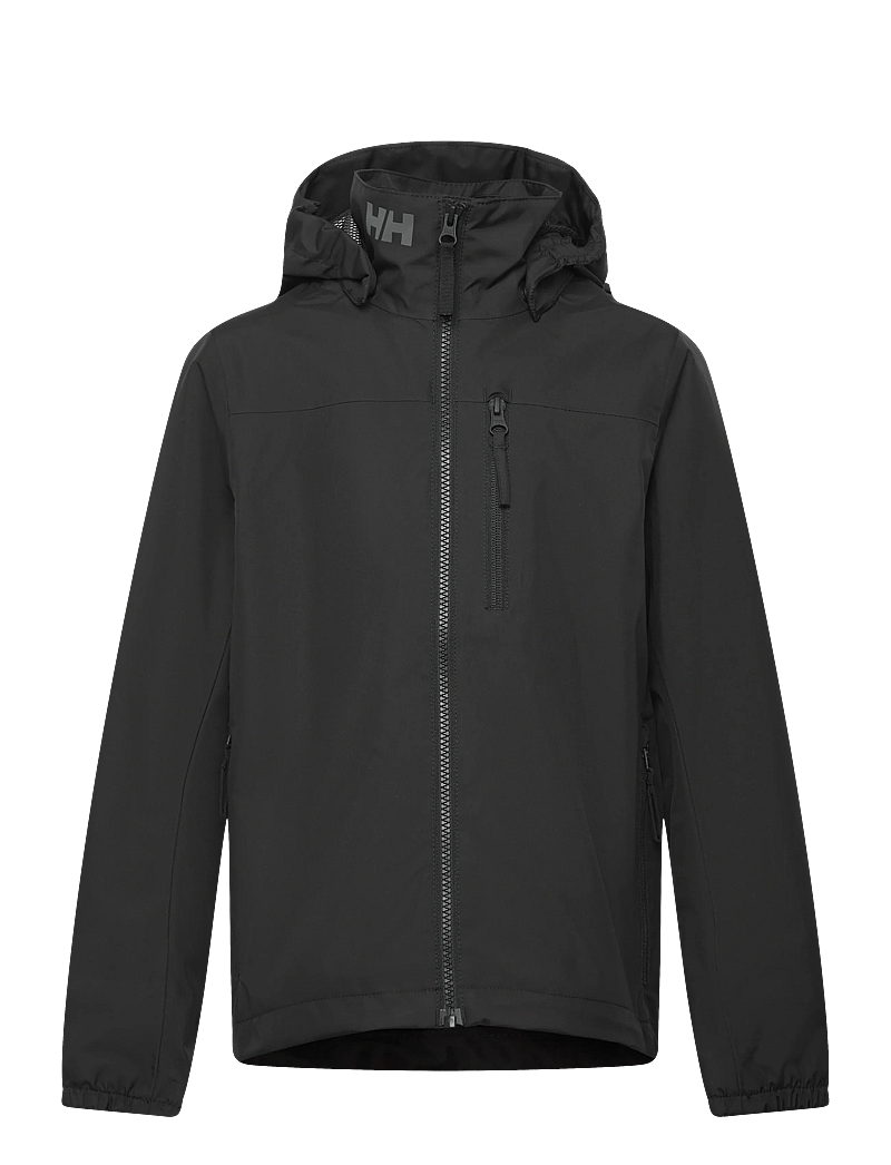 Helly Hansen - JR CREW HOODED JACKE - shell- & regenjacken - black - 0