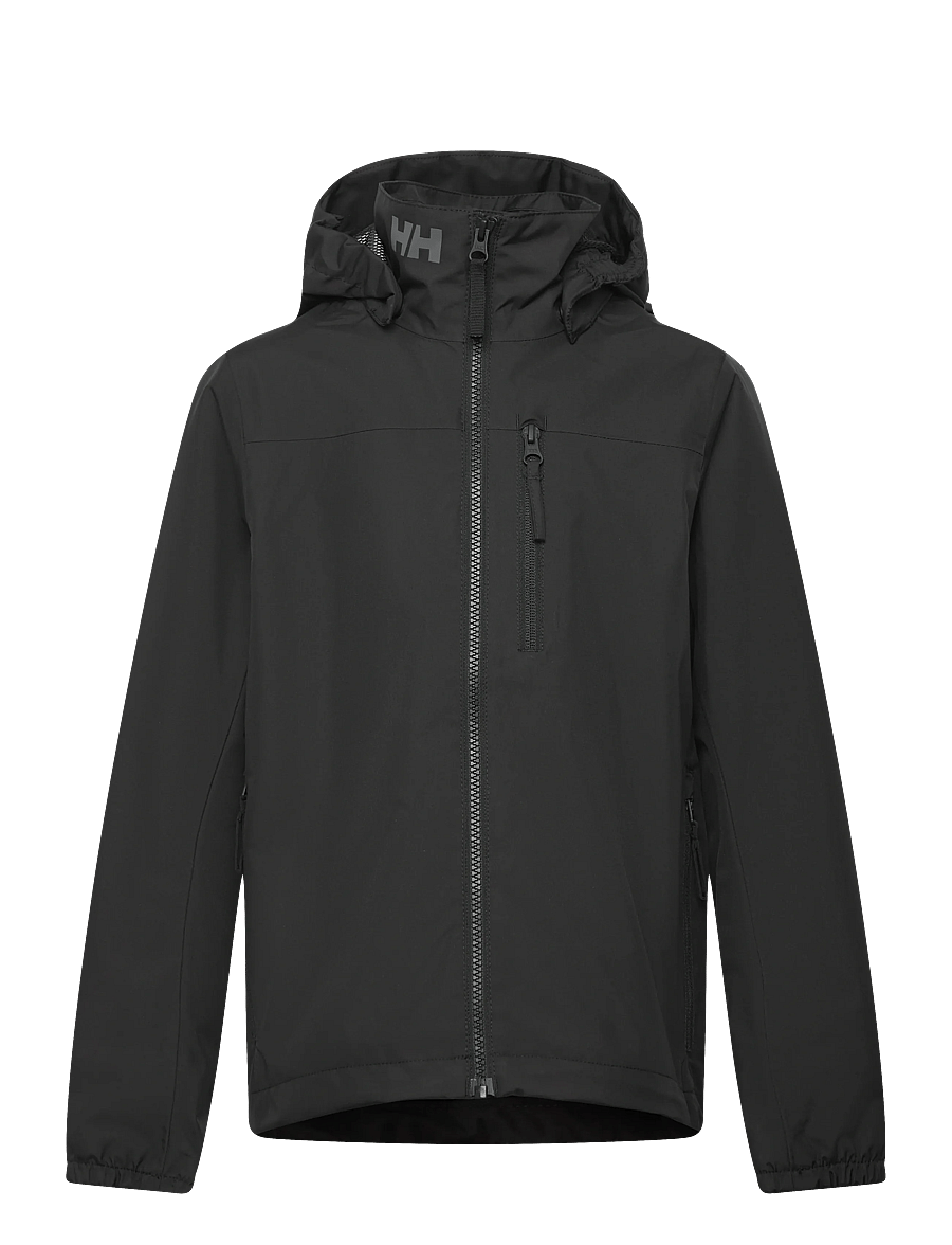 Helly Hansen - JR CREW HOODED JACKET - kuori- & sadetakit - black - 0