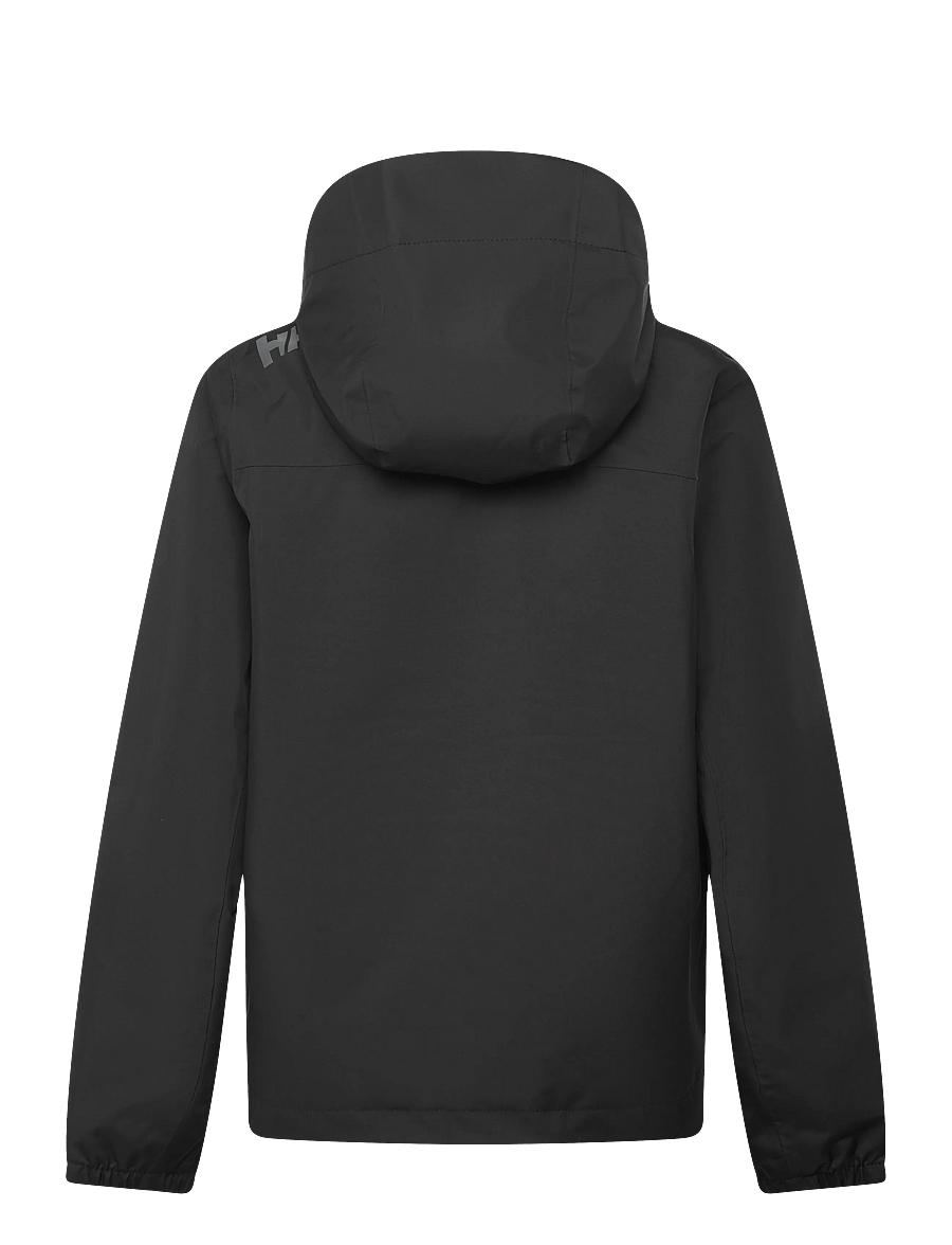 Helly Hansen - JR CREW HOODED JACKET - kuori- & sadetakit - black - 1