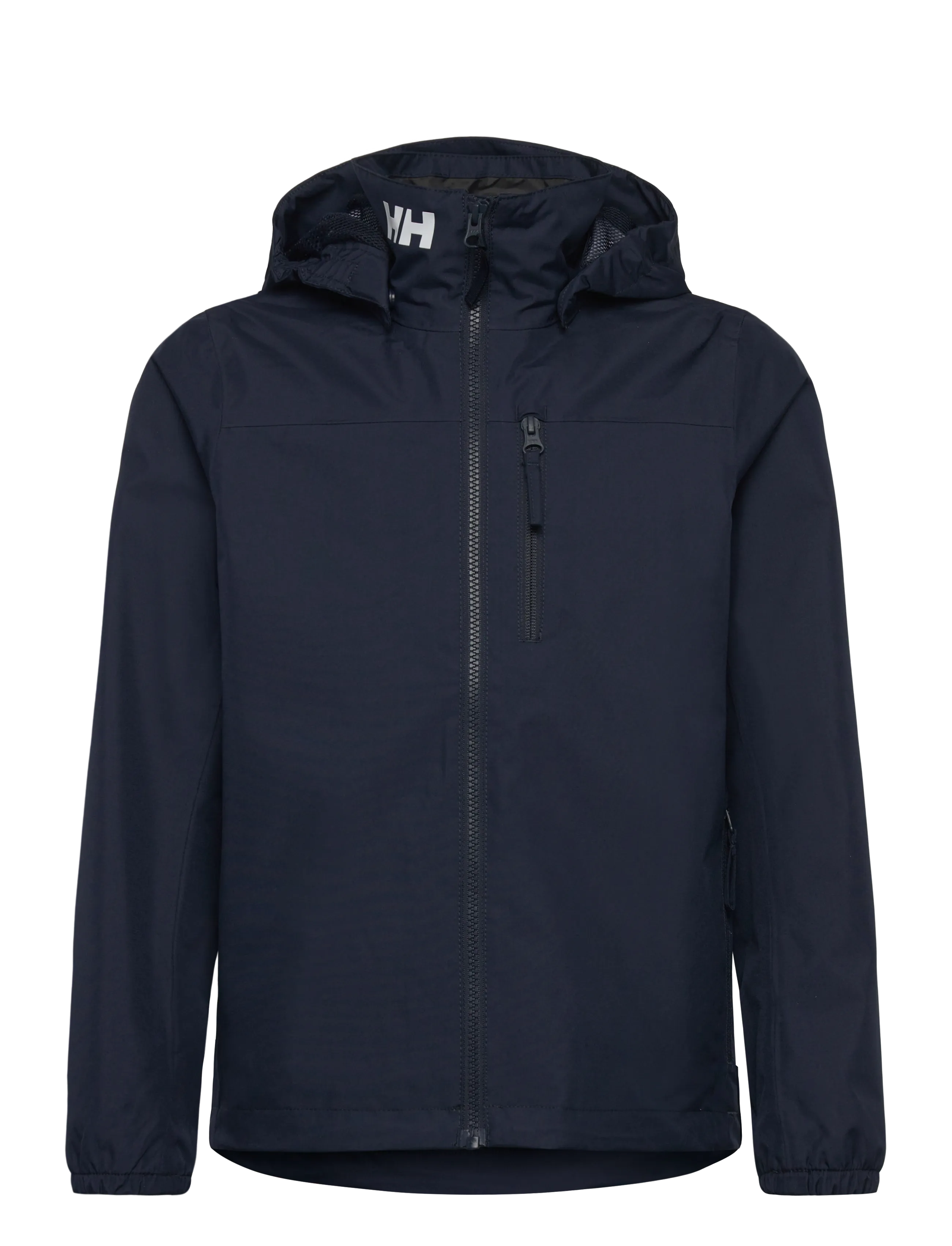 Helly Hansen Jr Crew Hooded Jacket, 134, Navy, Jakker & Frakker > Quiltede Jakker, Børn