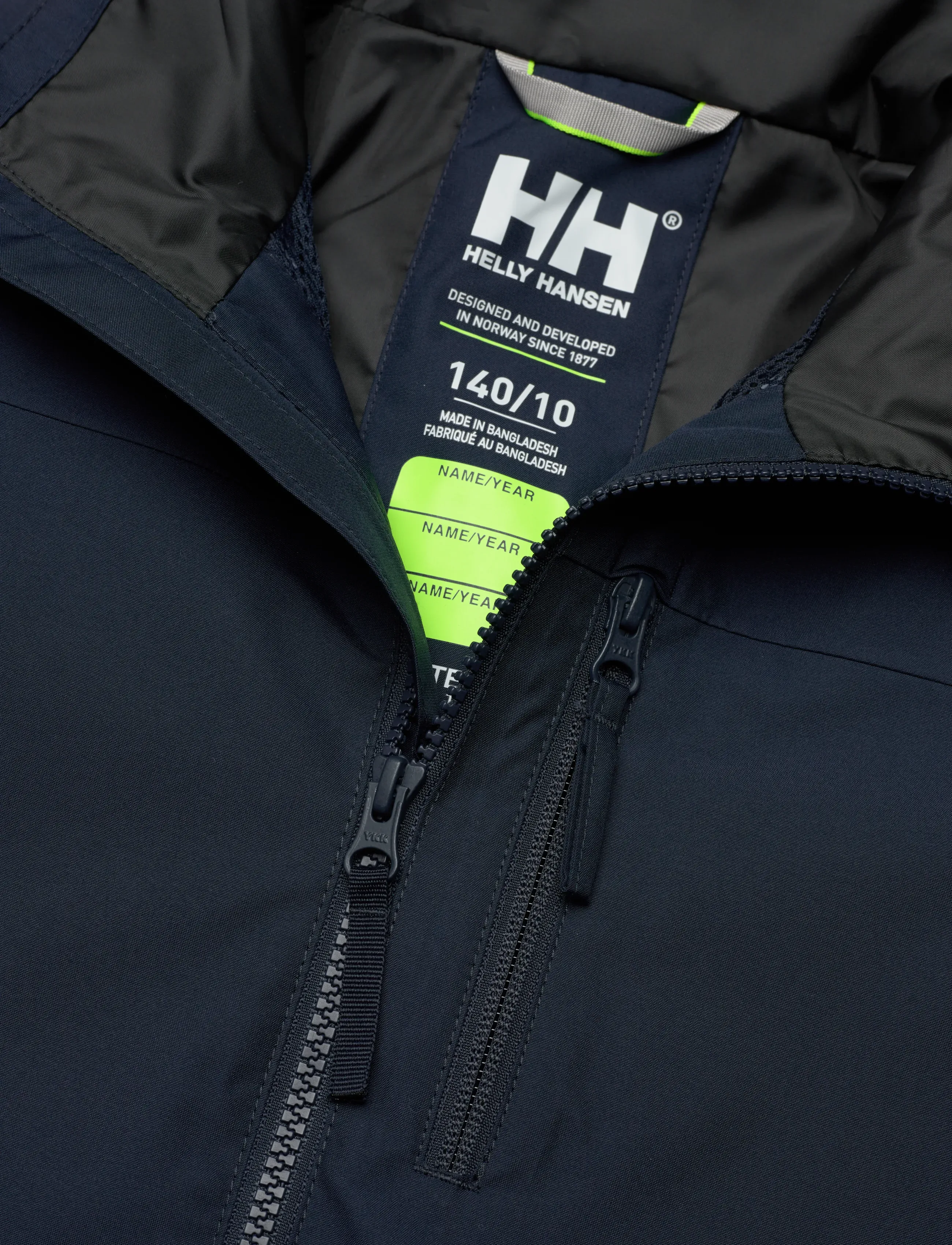 Helly Hansen - JR CREW HOODED JACKET - kuori- & sadetakit - navy - 2