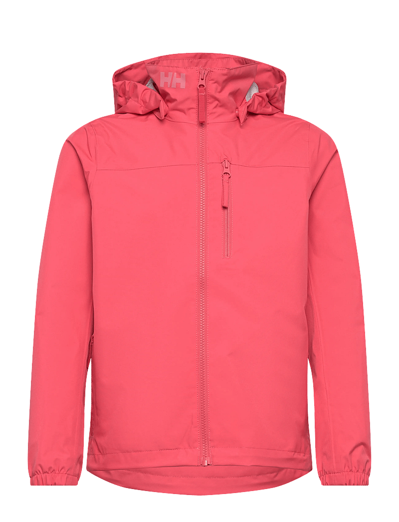 Helly Hansen - JR CREW HOODED JACKET - shell- & regnjakker - sunset pink - 0