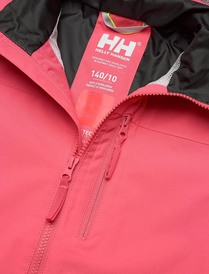 Helly Hansen - JR CREW HOODED JACKET - shell- & regnjakker - sunset pink - 2