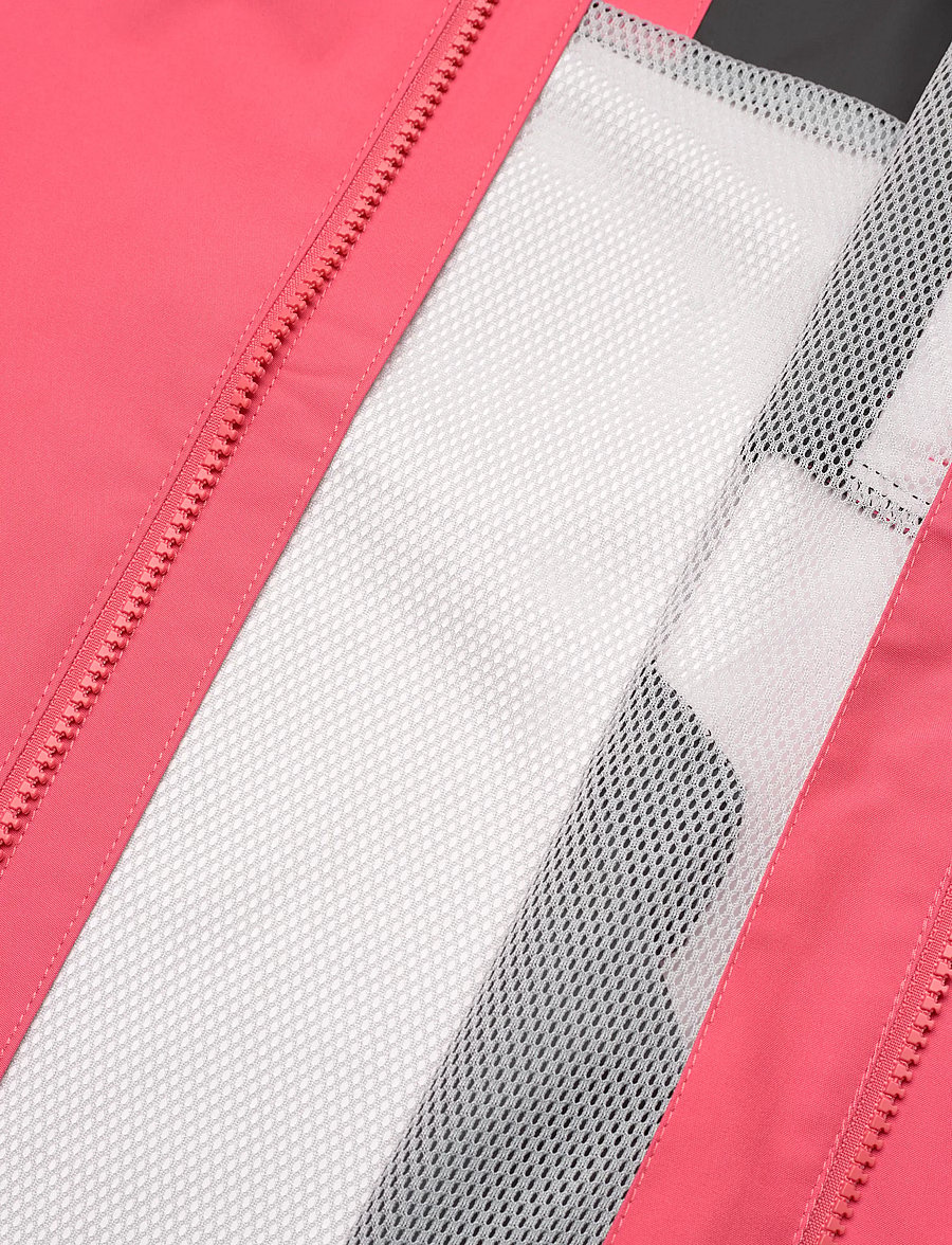 Helly Hansen - JR CREW HOODED JACKET - laisvalaikio ir lietaus striukės - sunset pink - 5