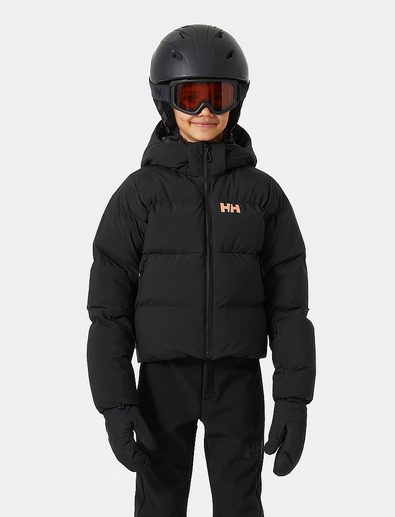 Helly Hansen - JR GIRL NORA PUFFY JACKET - skijacken - black - 0