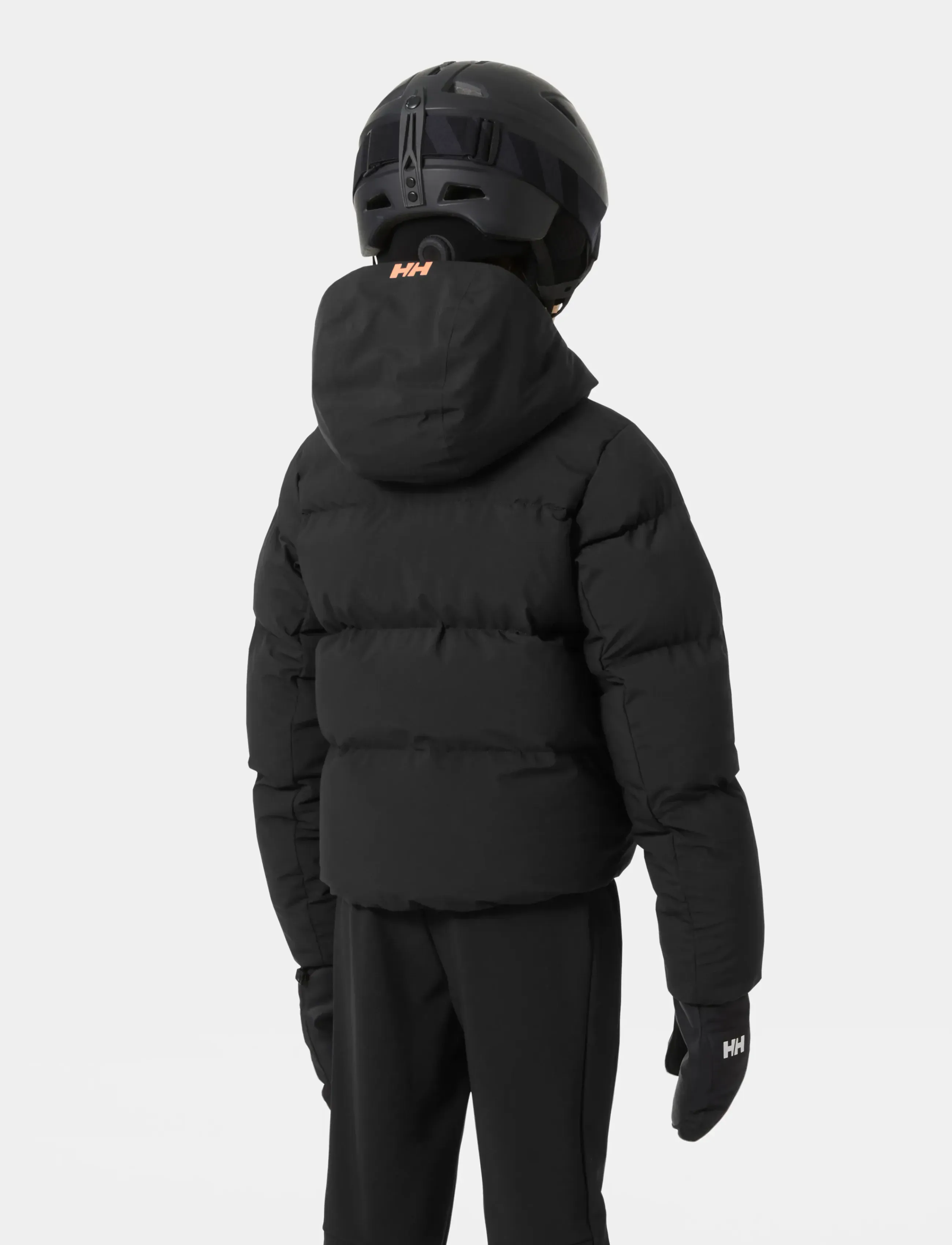 Helly Hansen - JR GIRL NORA PUFFY JACKET - skijacken - black - 3