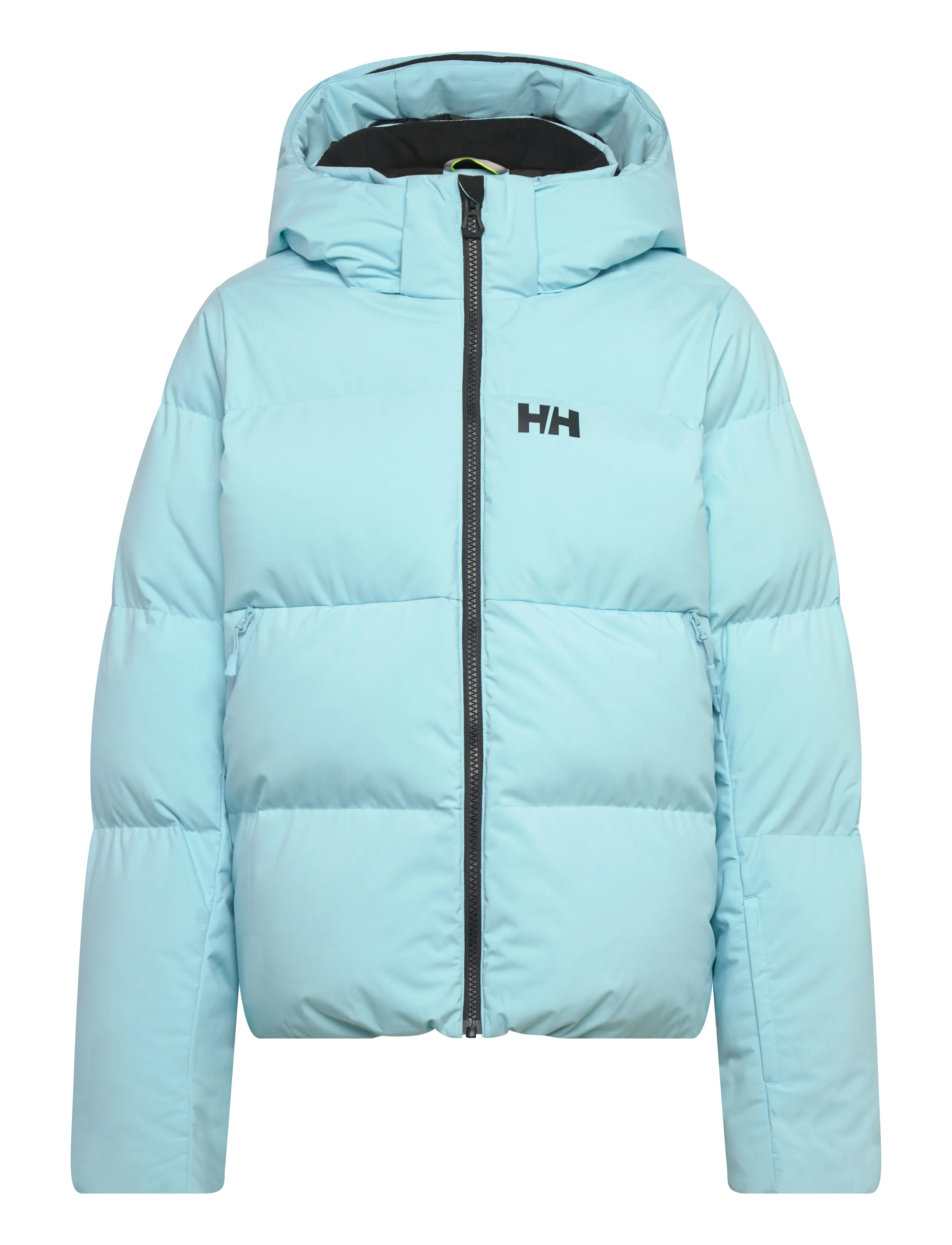 Helly Hansen JR NORA SHORT PUFFY JACKET - Overtøj - LIGHT CYAN / blue