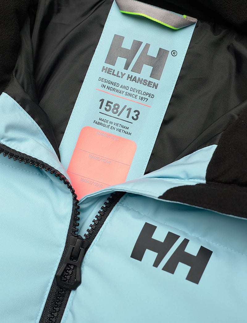 Helly Hansen - JR GIRL NORA PUFFY JACKET - skijakker - light cyan - 4