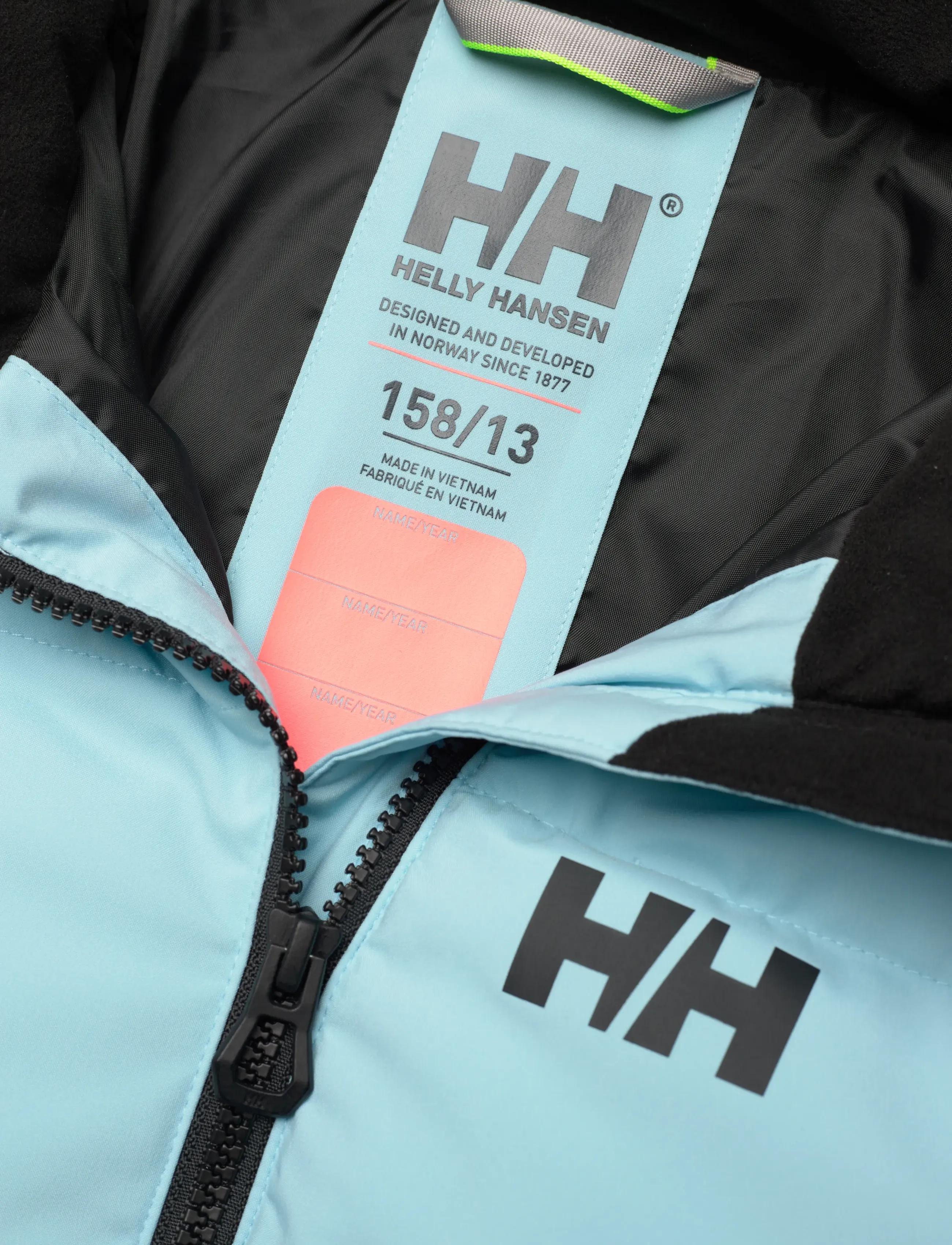 Helly Hansen - JR GIRL NORA PUFFY JACKET - ski jackets - light cyan - 4