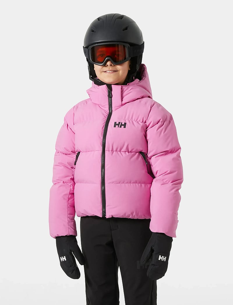 Helly Hansen - JR NORA SHORT PUFFY JACKET - suusajoped - meta pink - 0