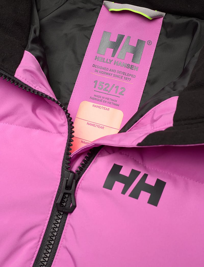 Helly Hansen - JR NORA SHORT PUFFY JACKET - suusajoped - meta pink - 4