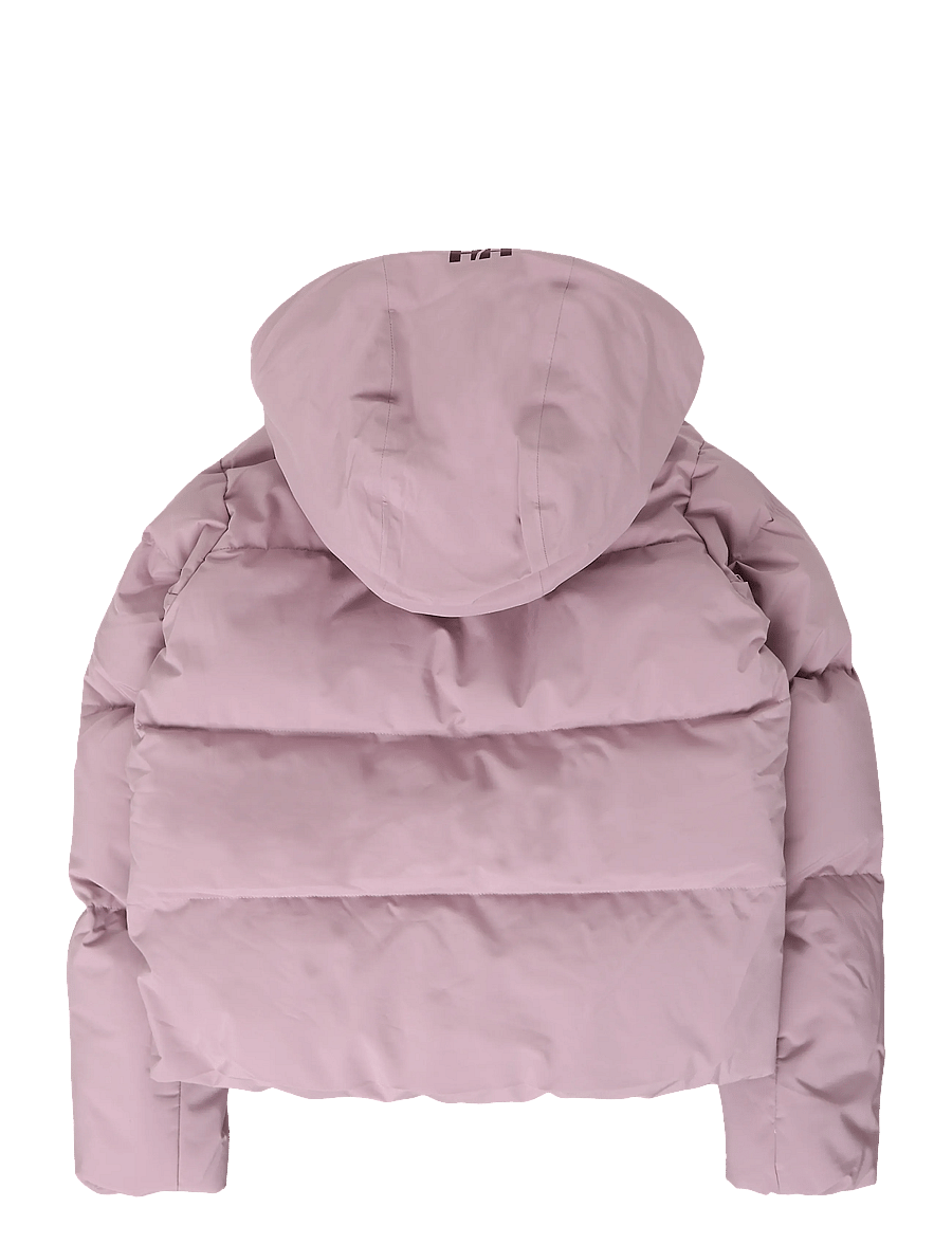 Helly Hansen - JR NORA SHORT PUFFY JACKET - skijakker - purple clay - 1