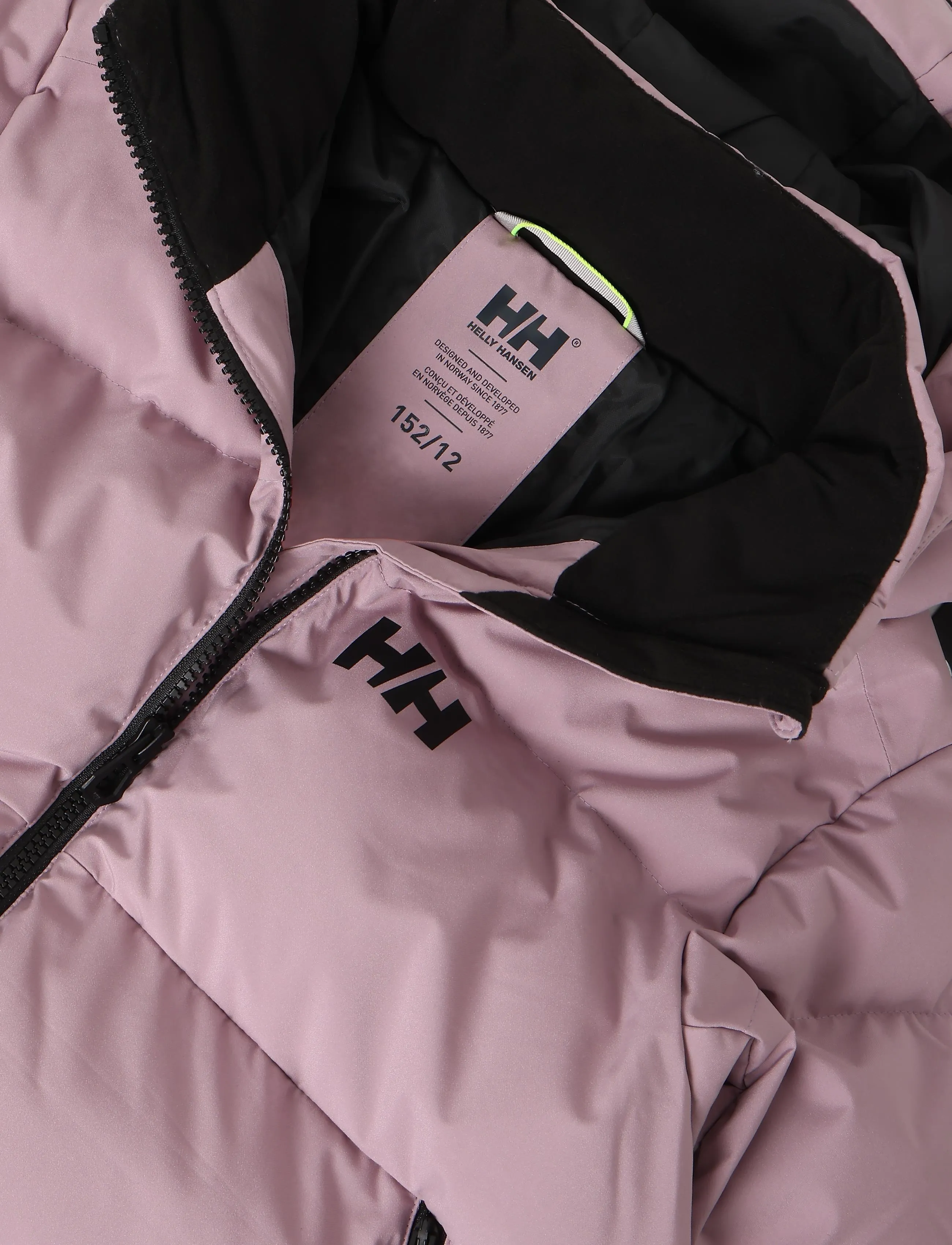 Helly Hansen - JR NORA SHORT PUFFY JACKET - skijakker - purple clay - 2