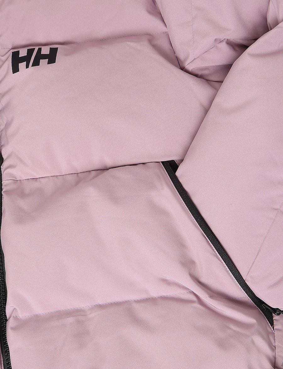 Helly Hansen - JR NORA SHORT PUFFY JACKET - skijakker - purple clay - 3