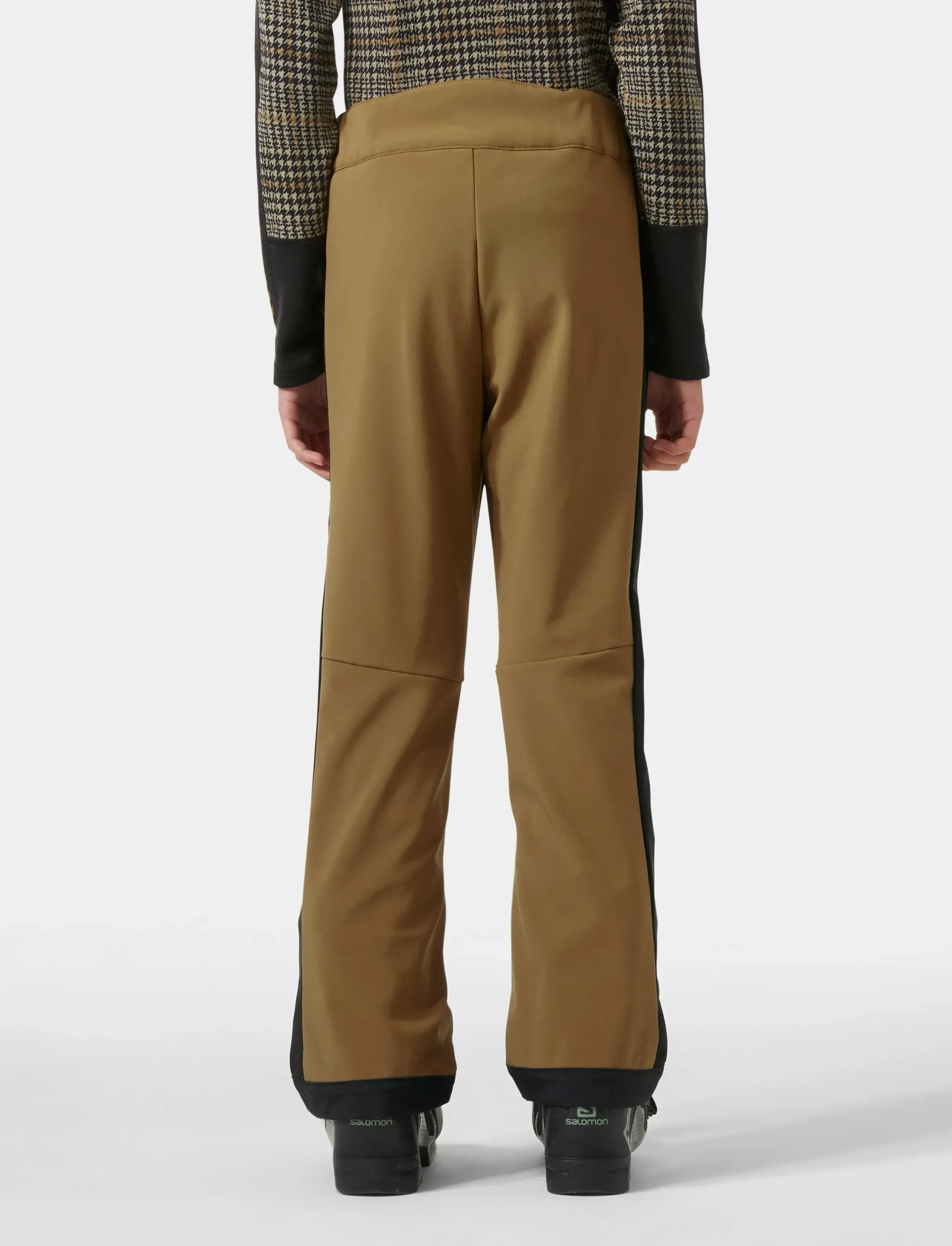 Helly Hansen - JR MAYA STRETCH SKI PANT - skidbyxor - sepia - 5