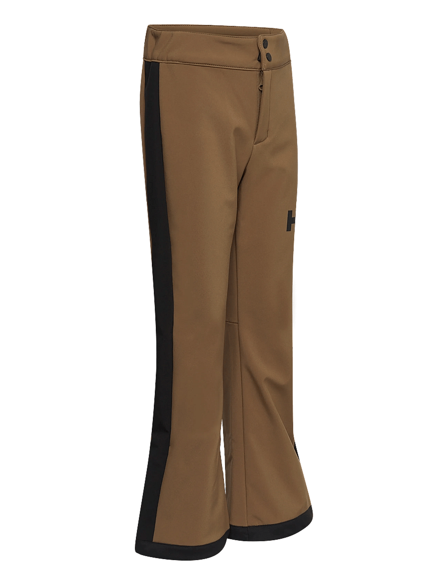 Helly Hansen - JR MAYA STRETCH SKI PANT - skidbyxor - sepia - 3