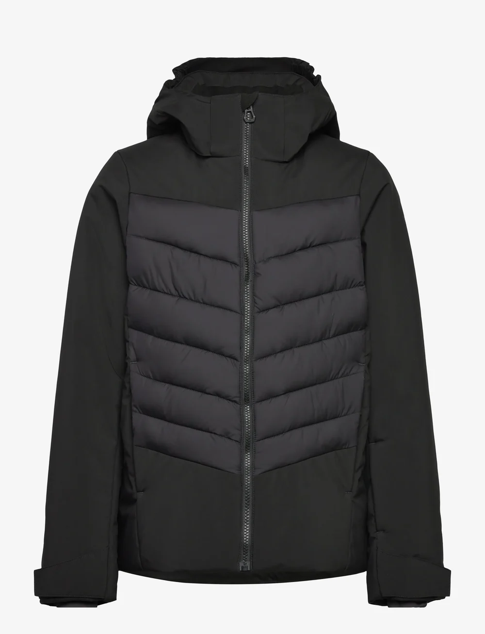 Helly Hansen - JR GIRL ASTRA JACKET - ski jackets - black - 1