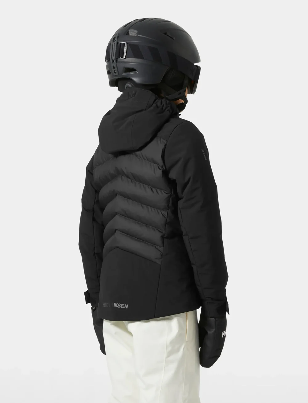 Helly Hansen - JR GIRL ASTRA JACKET - ski jackets - black - 3