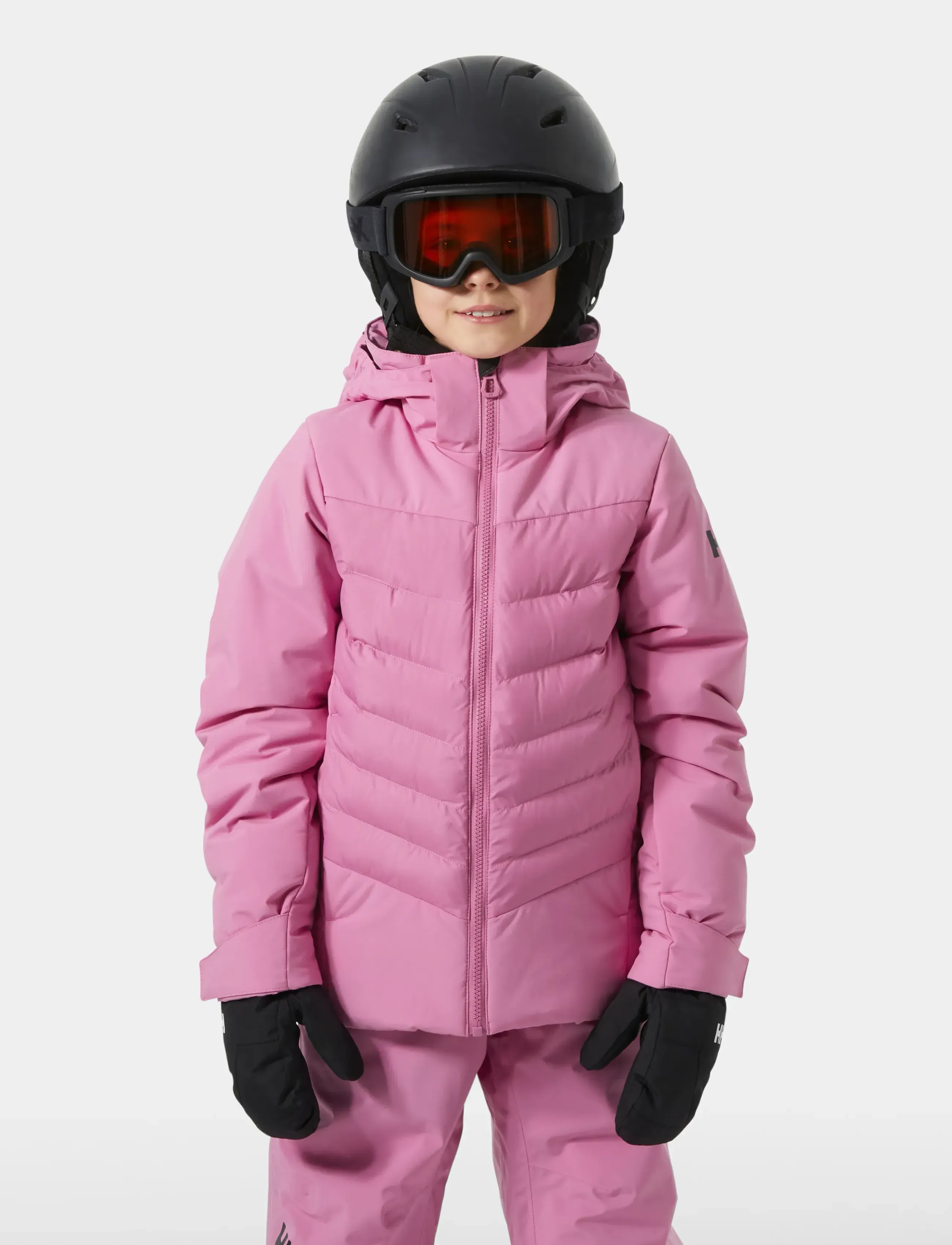 Helly Hansen Jr Girl Astra Jacket, 134, Pink, Sneskibeklædning > Sneskijakke, Børn