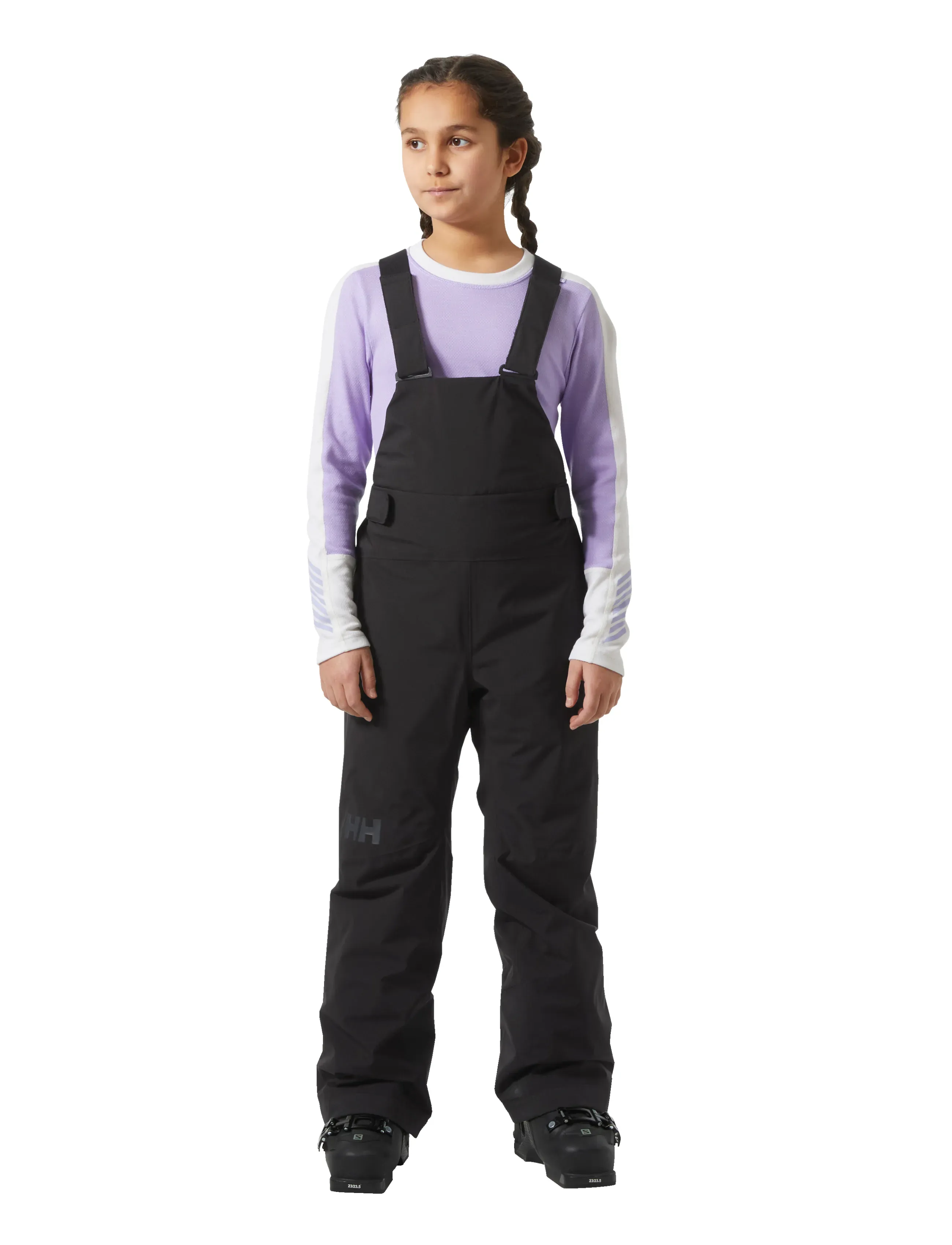 Helly Hansen - JR GIRL STELLAR BIB PANT - skihosen - black - 0