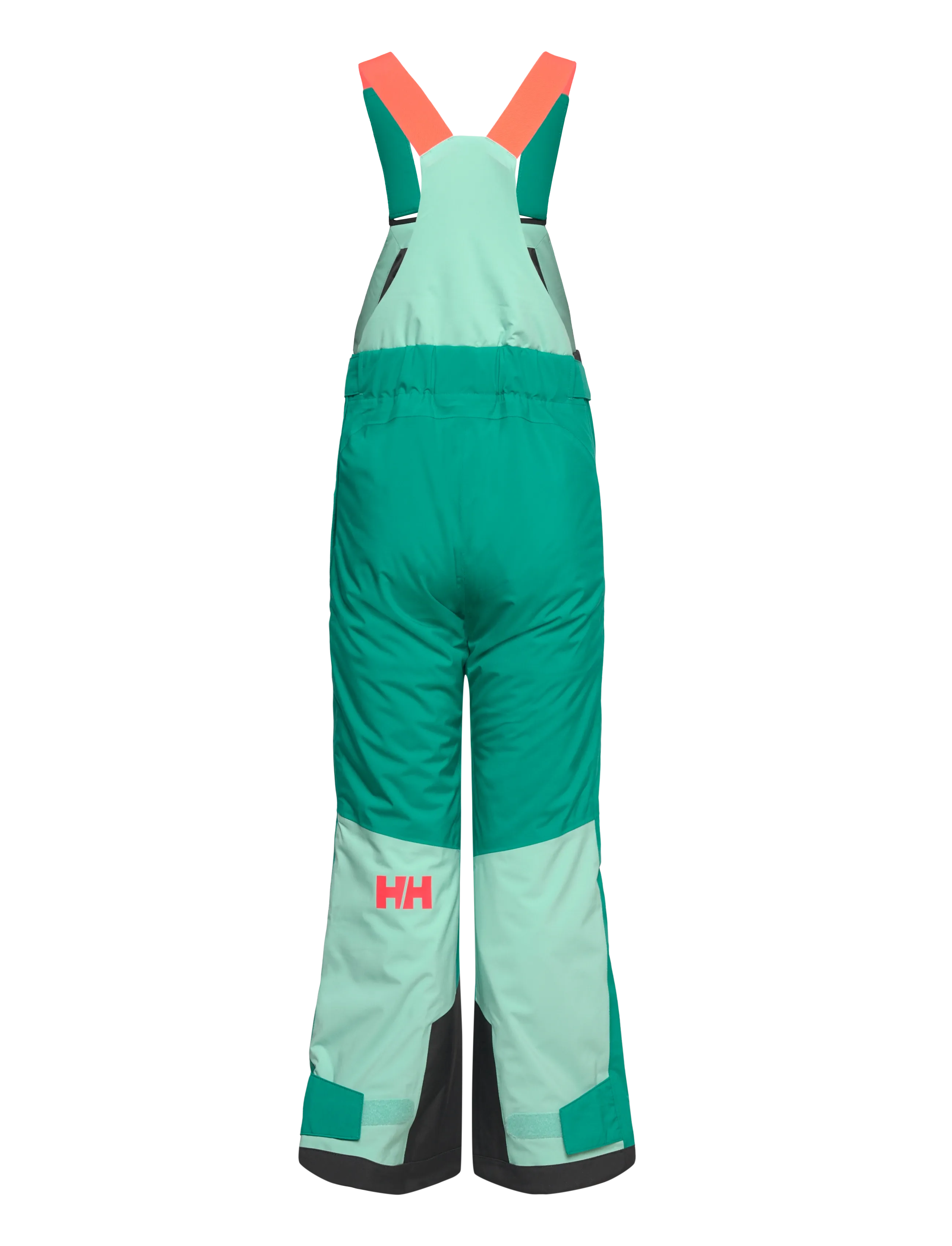 Helly Hansen - JR GIRL STELLAR BIB PANT - skidbyxor - green - 2