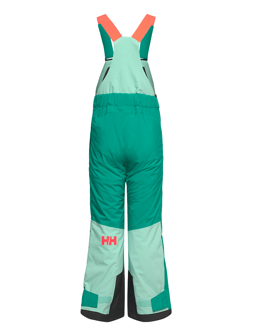 Helly Hansen - JR GIRL STELLAR BIB PANT - slēpošanas bikses - green - 2