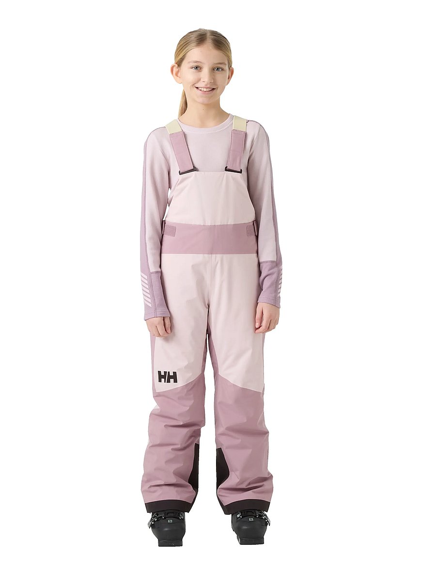Helly Hansen - JR GIRL STELLAR BIB PANT - ski pants - purple clay - 0