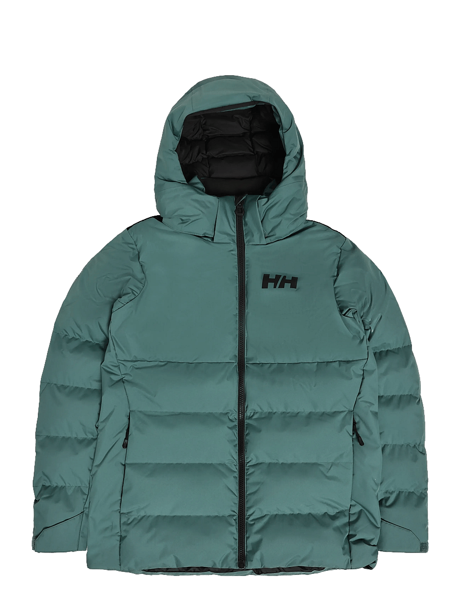 Helly Hansen - JR KVITFJELL RACE PUFFY JACKET - suusajoped - green - 1