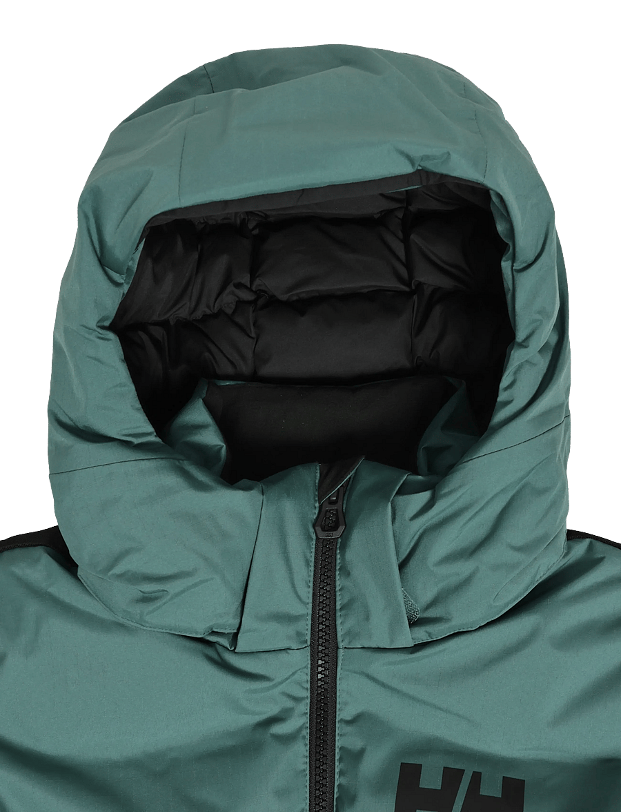 Helly Hansen - JR KVITFJELL RACE PUFFY JACKET - suusajoped - green - 4