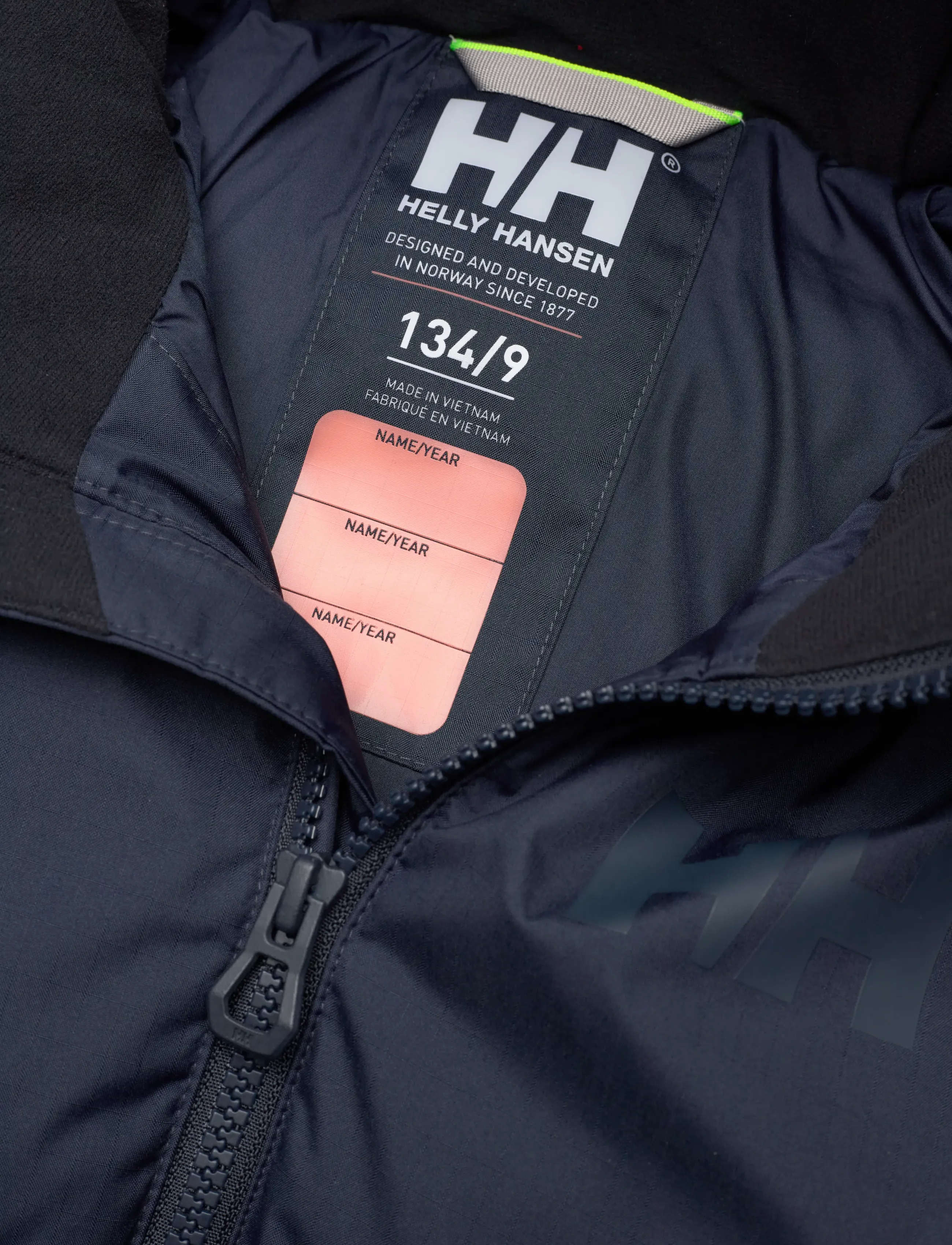 Helly Hansen - JR KVITFJELL RACE PUFFY JACKET - ski jackets - navy - 4