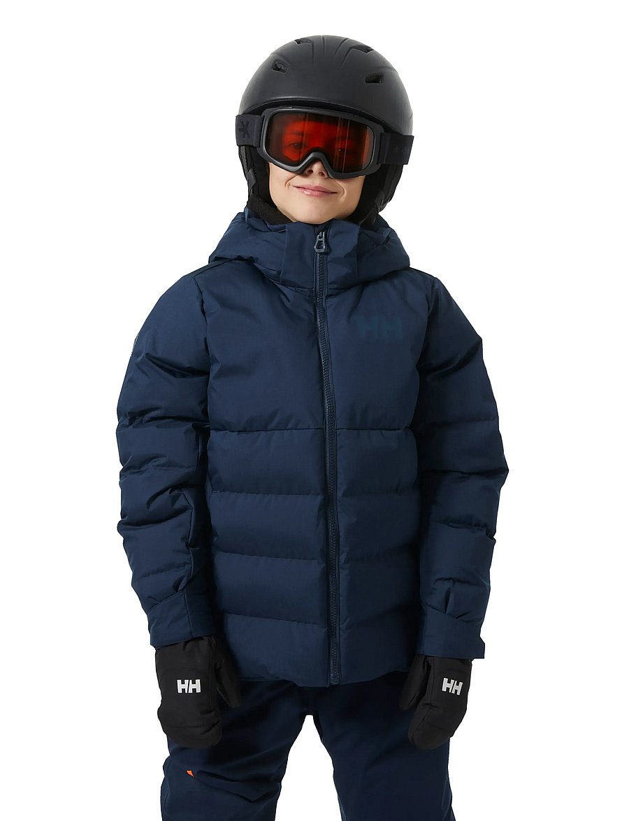 Helly Hansen - JR KVITFJELL RACE PUFFY JACKET - skijacken - navy - 0