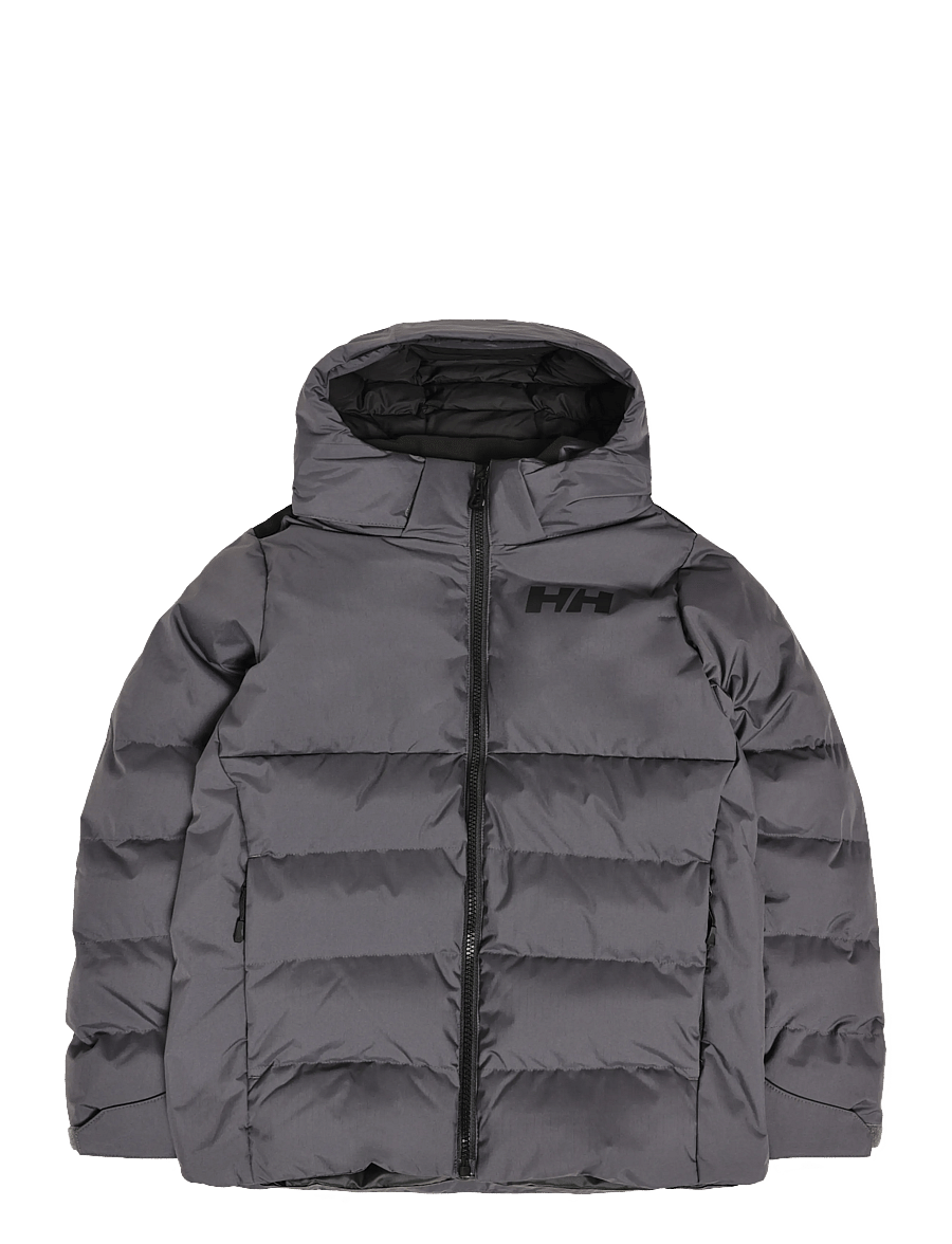 Helly Hansen - JR KVITFJELL RACE PUFFY JACKET - suusajoped - thunder grey - 0