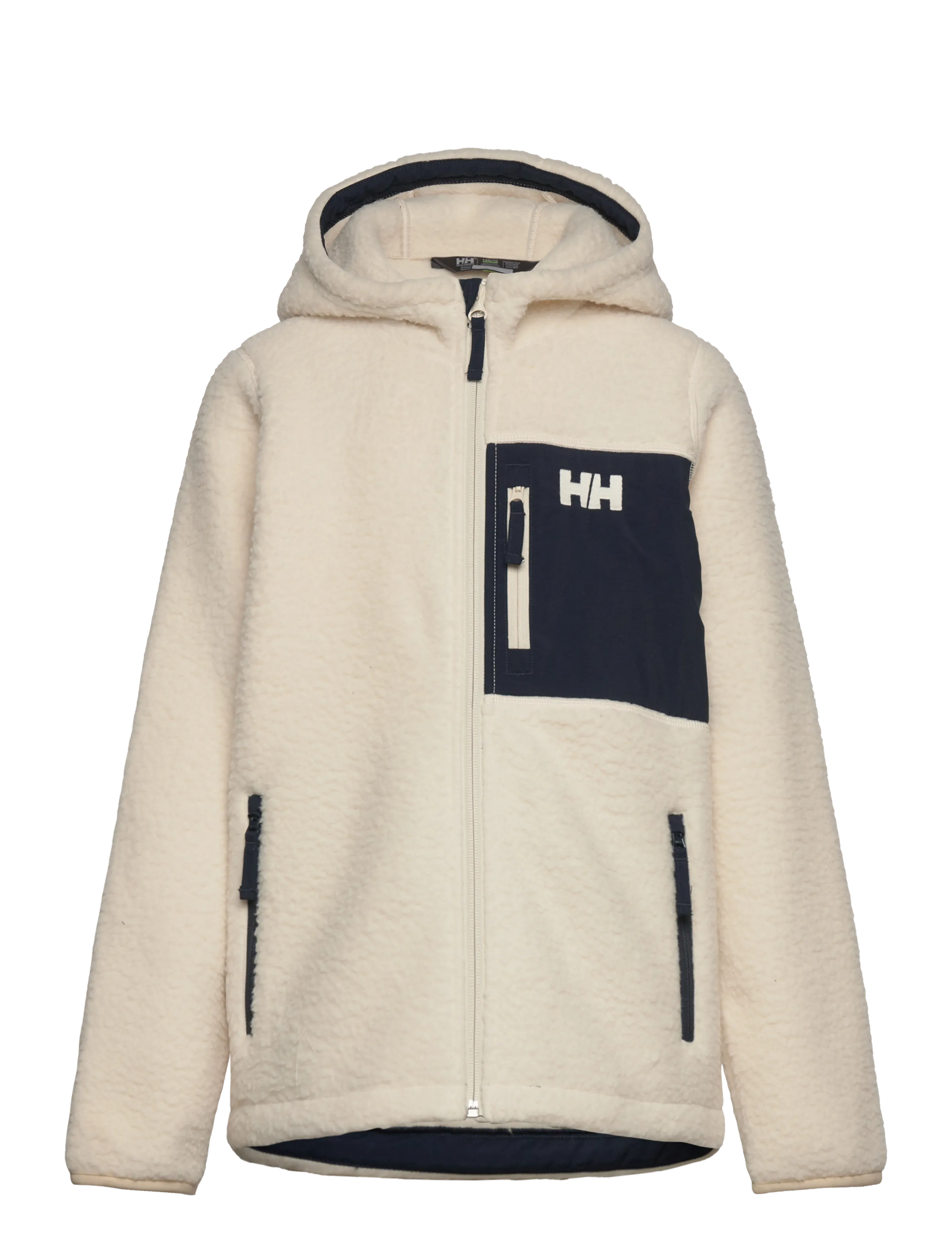 Helly Hansen JR CHAMP PILE JACKET 2.0 - Jakker - CREAM / cream