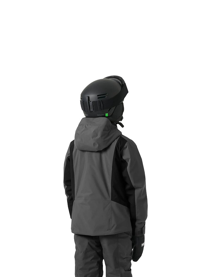Helly Hansen - JR ICERIDGE JACKET - skijacken - thunder grey - 3