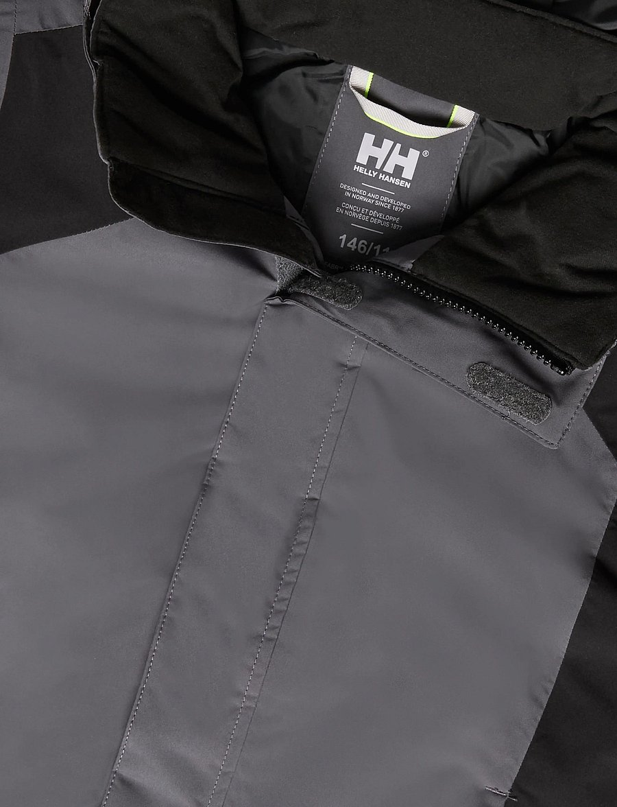 Helly Hansen - JR ICERIDGE JACKET - skijacken - thunder grey - 2