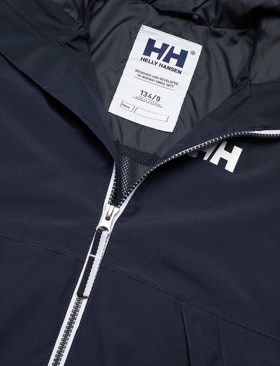 Helly Hansen - JR KOSTER RAIN JACKET - vestes softshell et vestes de pluie - navy - 5