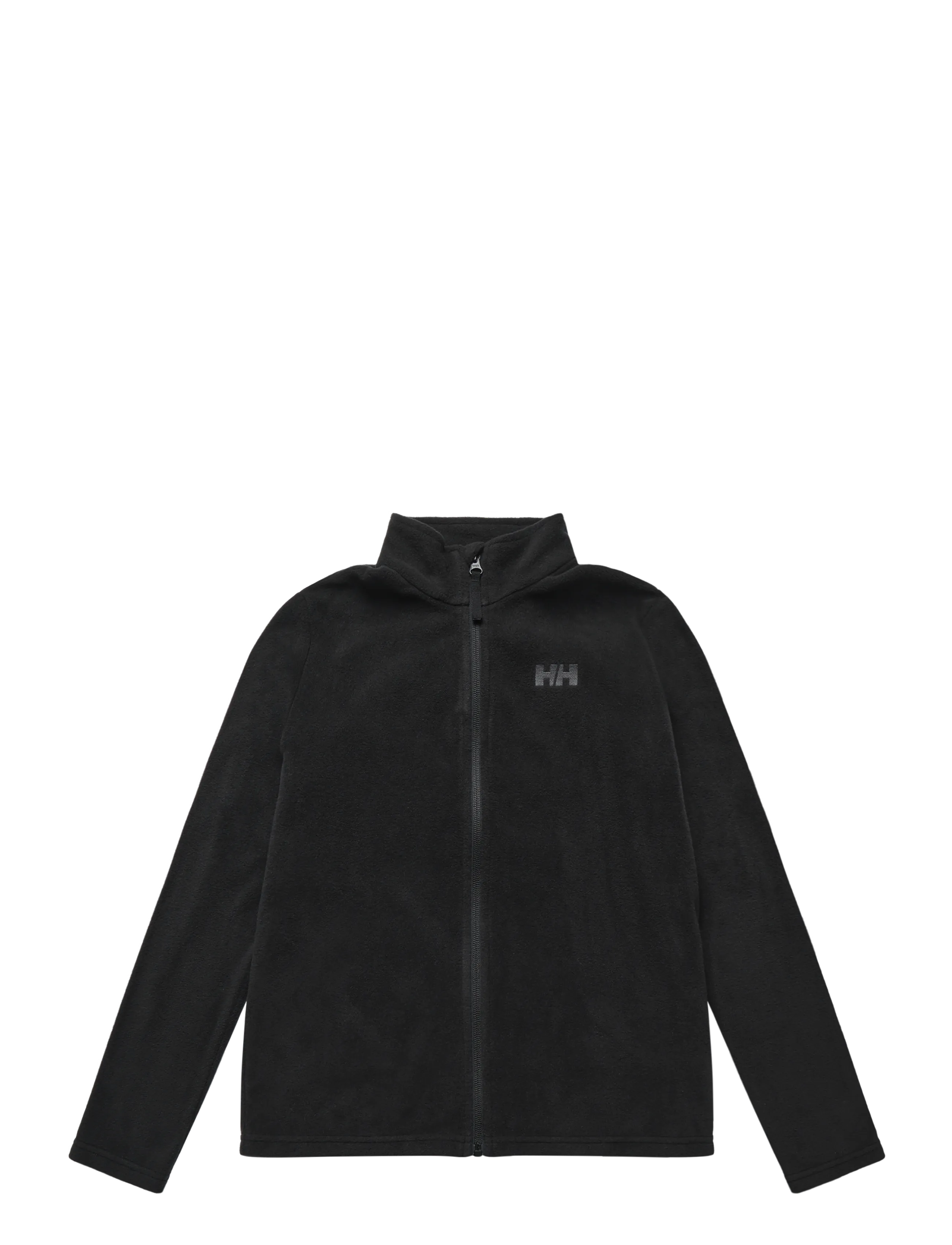 Helly Hansen JR DAYBREAKER JACKET - Fleece jacket - BLACK / black